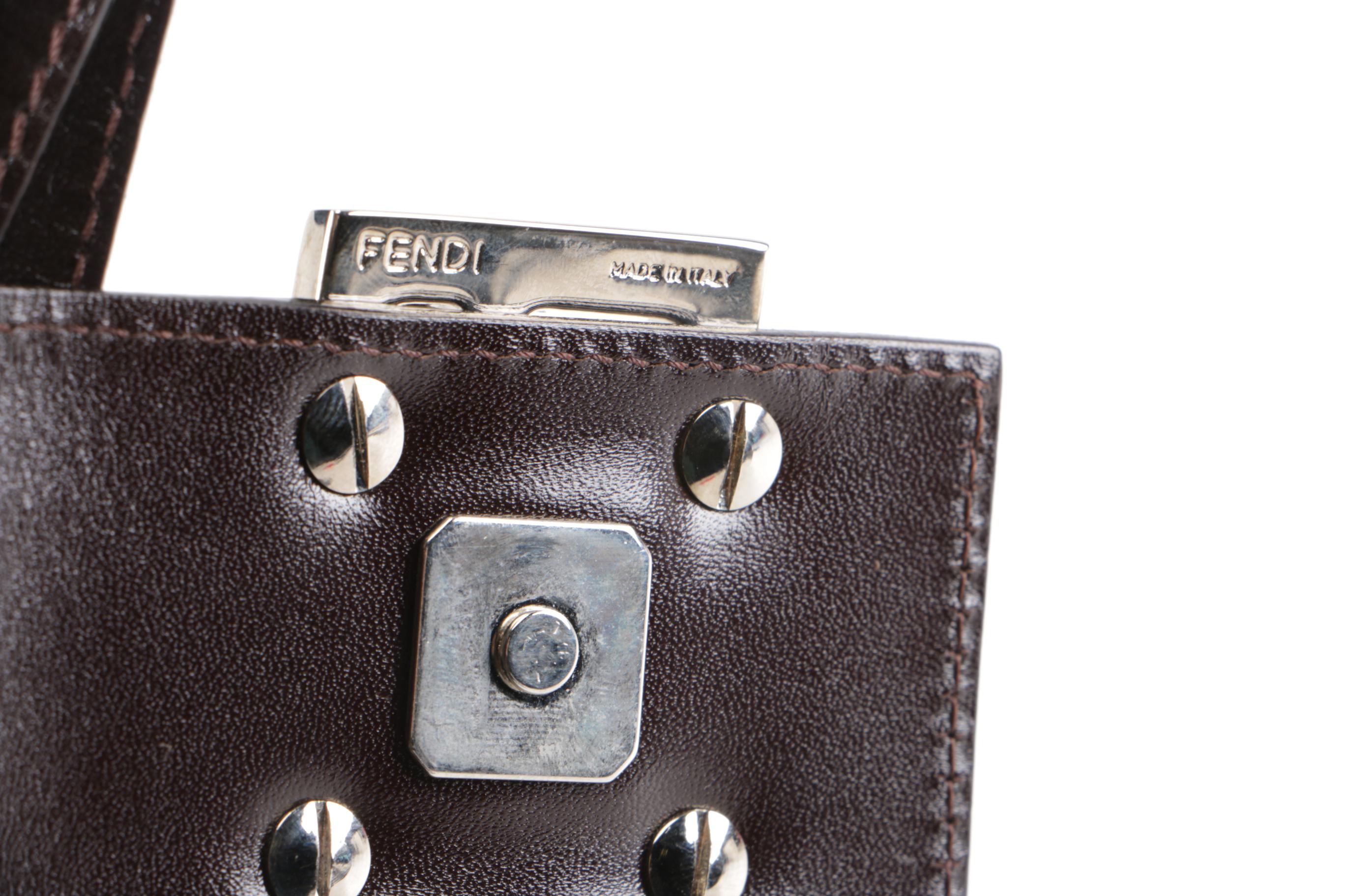 Fendi Zucca Shoulder Bag