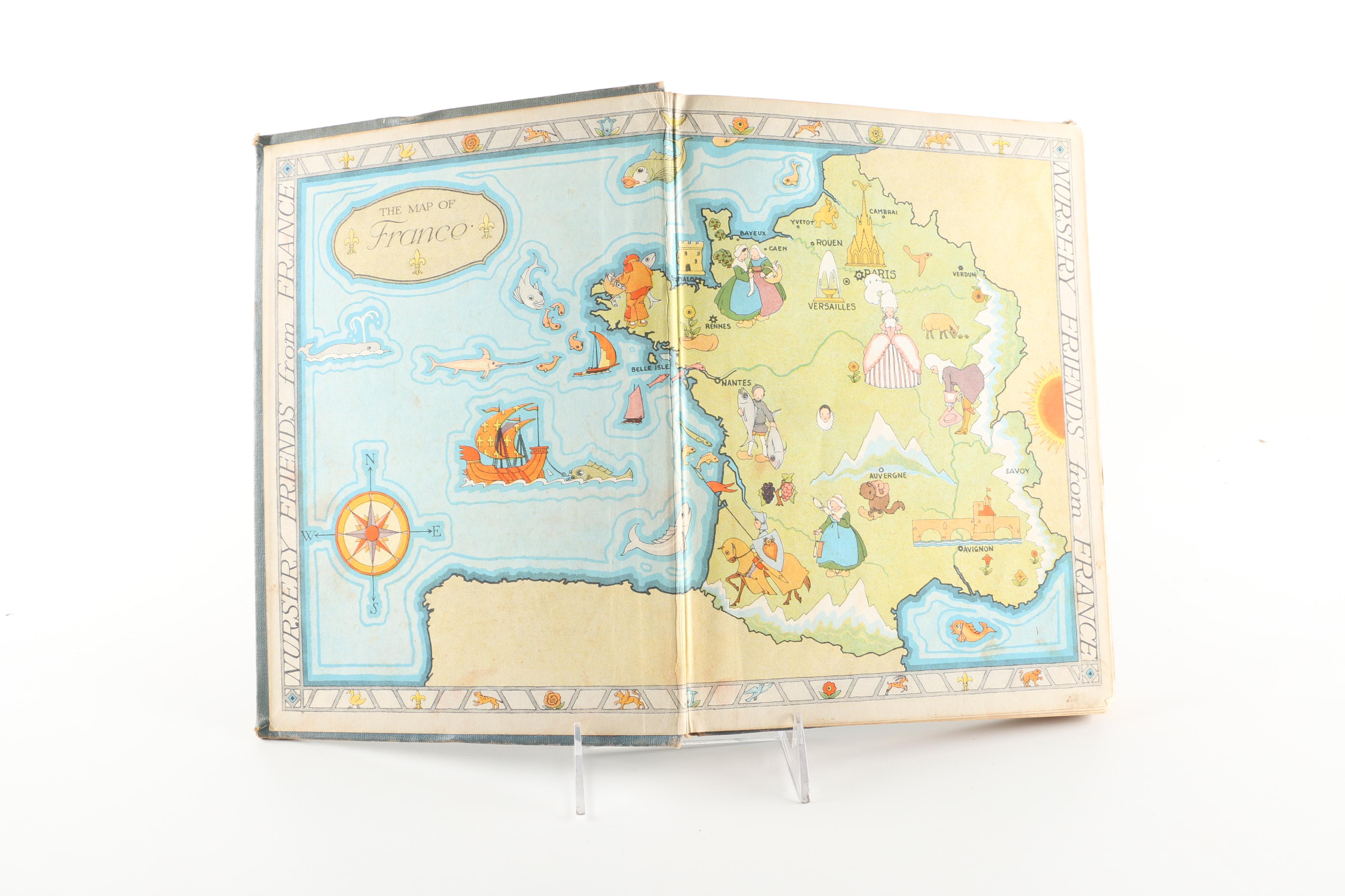 1954 "Nursery Friends From France" Translated by Olive Beaupré Miller