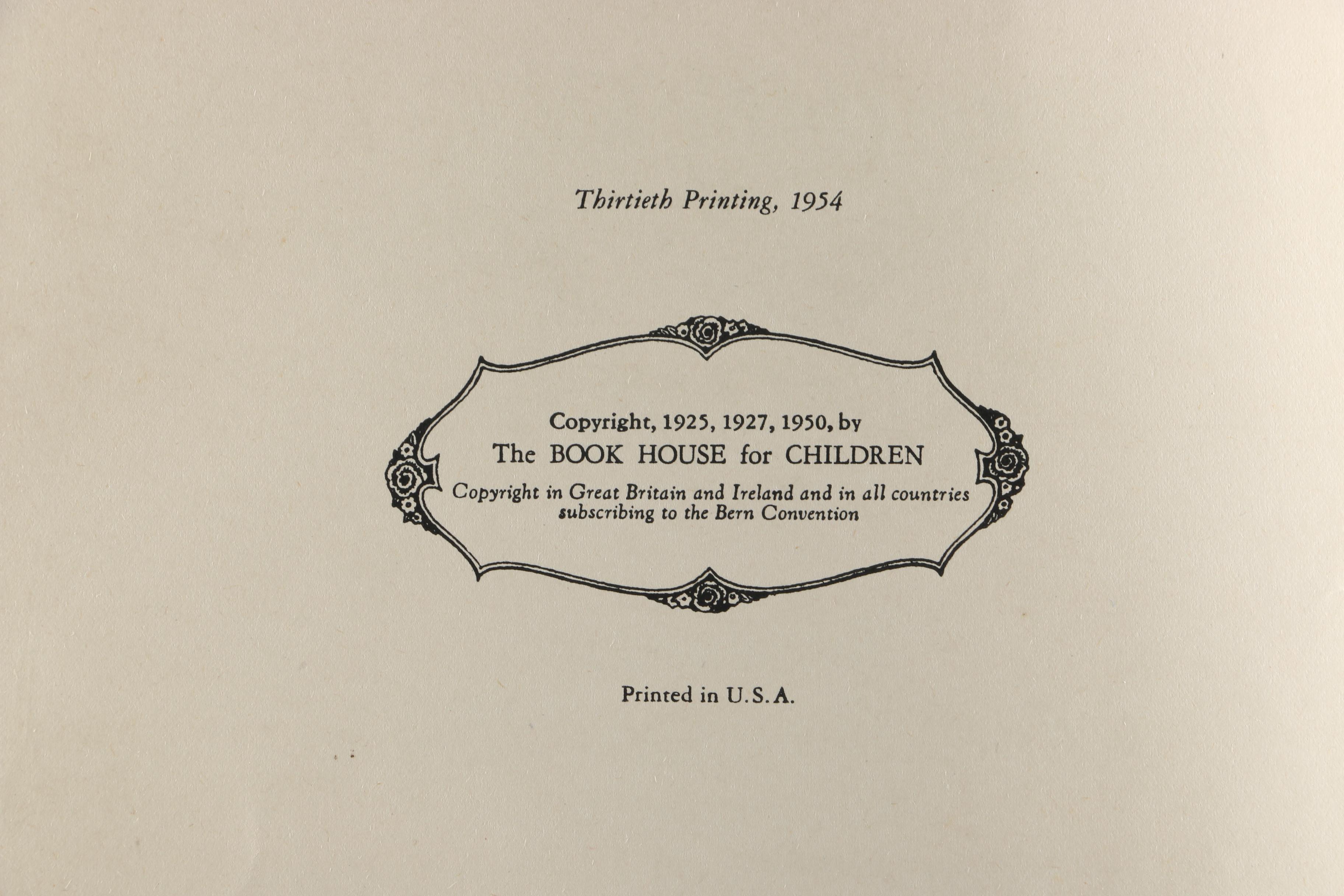 1954 "Nursery Friends From France" Translated by Olive Beaupré Miller