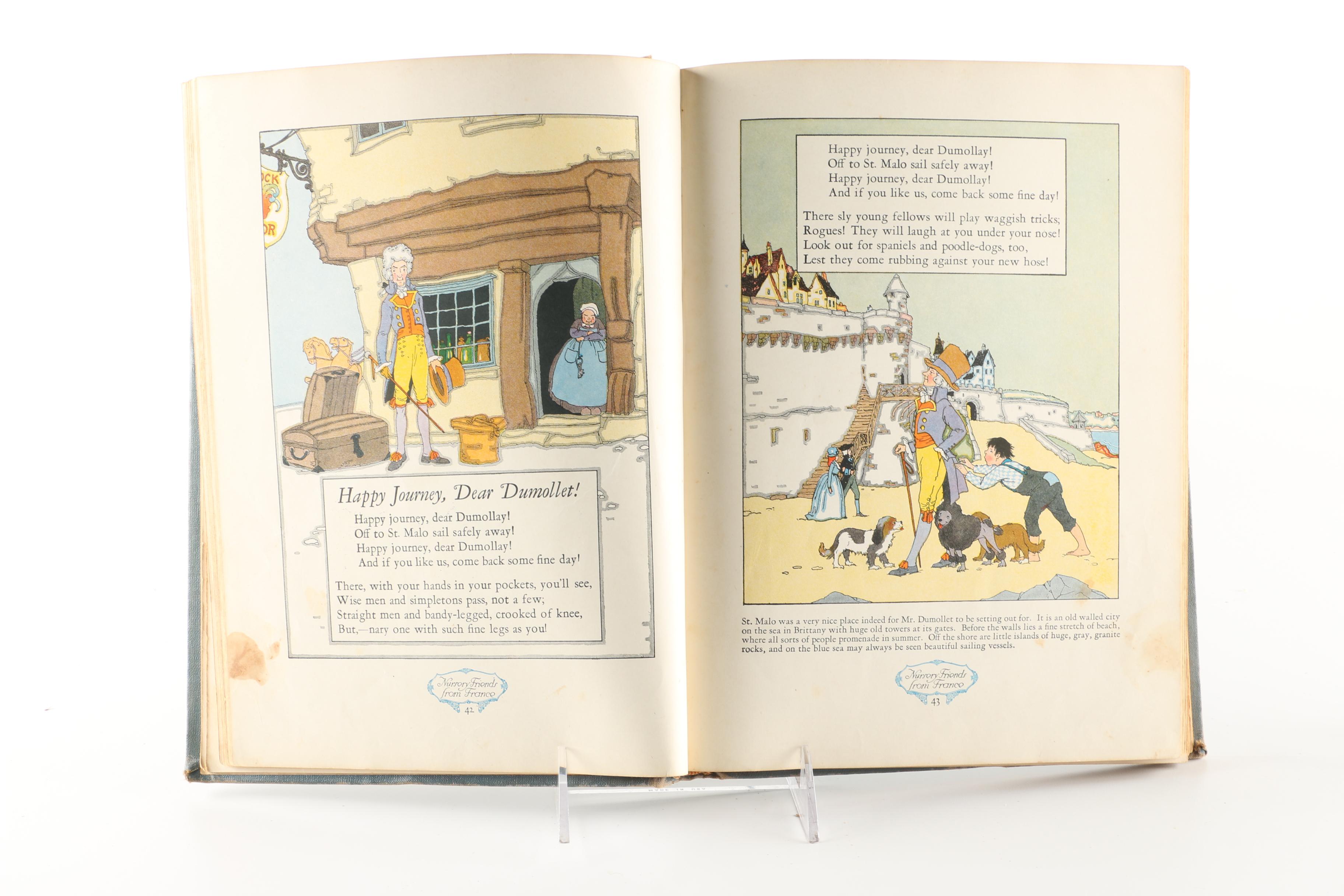 1954 "Nursery Friends From France" Translated by Olive Beaupré Miller