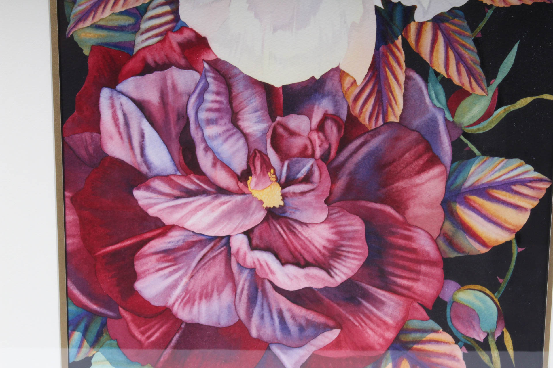 Charles Matheny Floral Watercolor