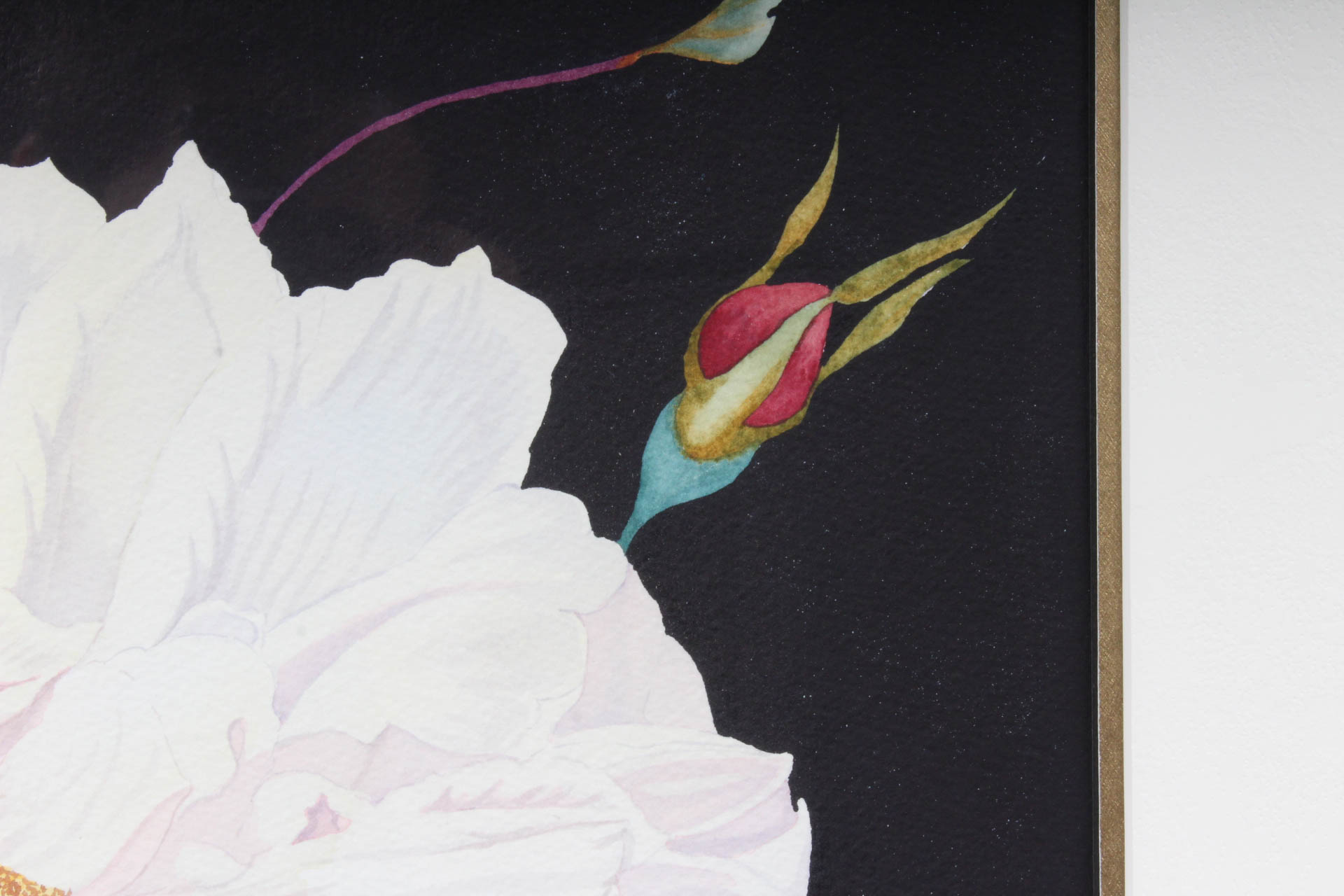 Charles Matheny Floral Watercolor