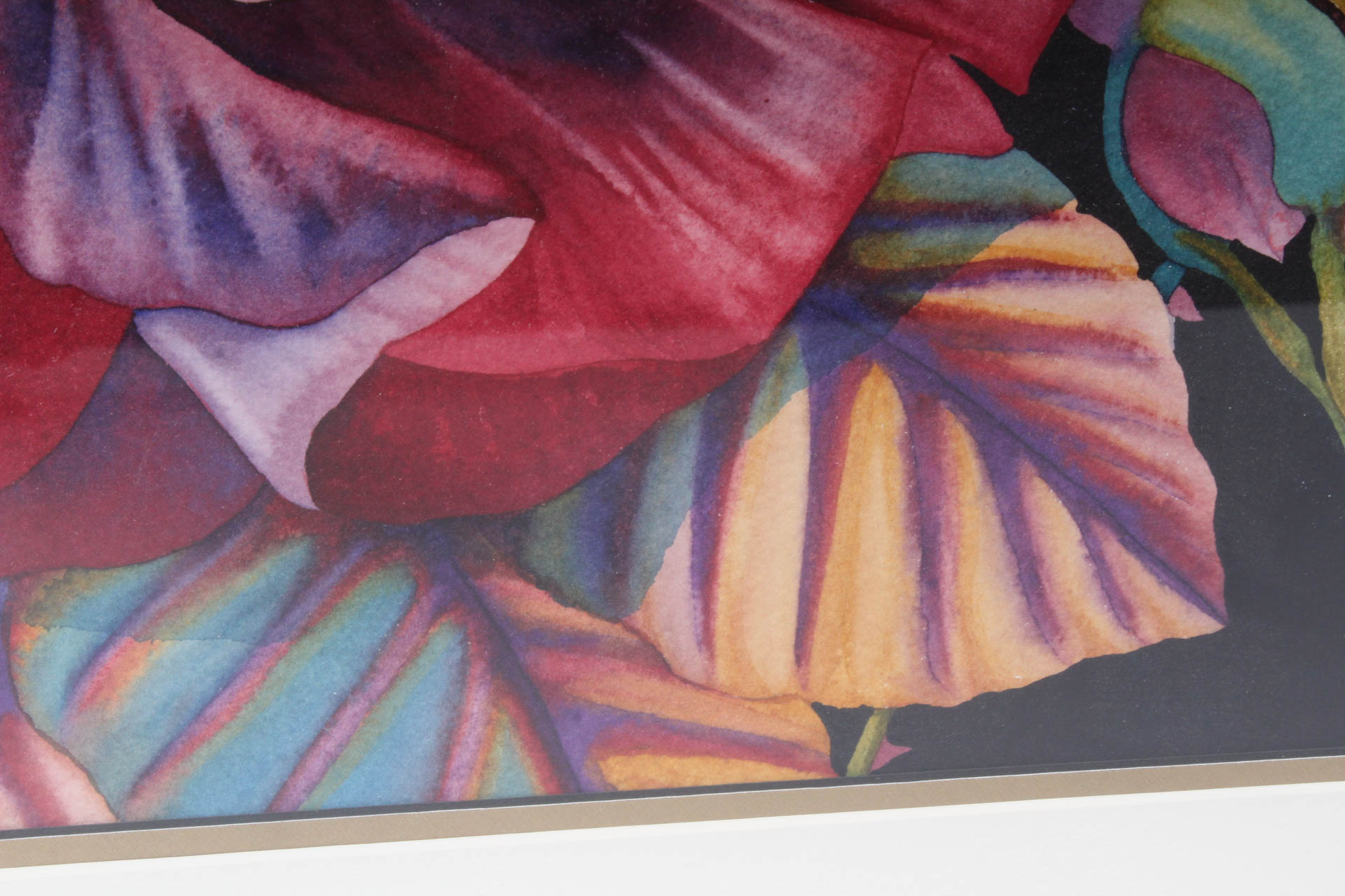 Charles Matheny Floral Watercolor