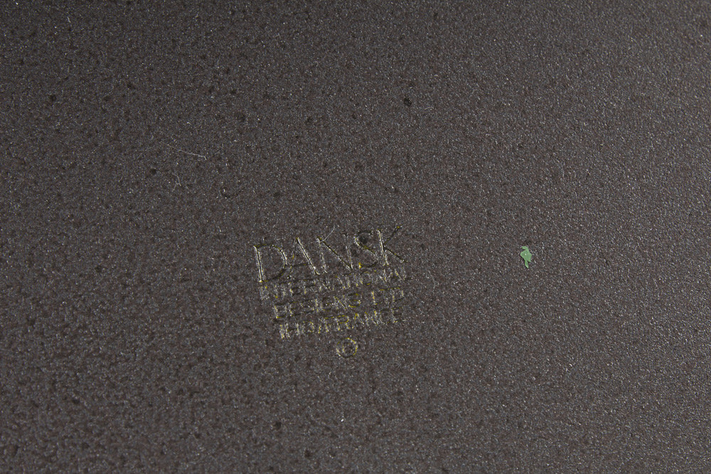 Vintage Dansk Yellow Enamelware Pans