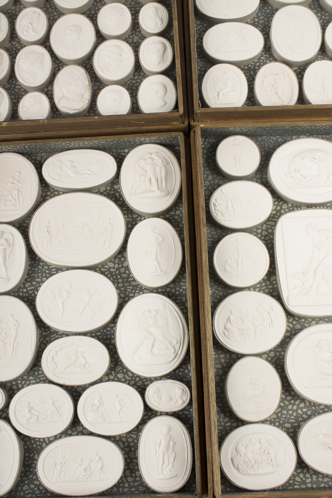 Boxed Collection of Miniature Grand Tour Intagliios