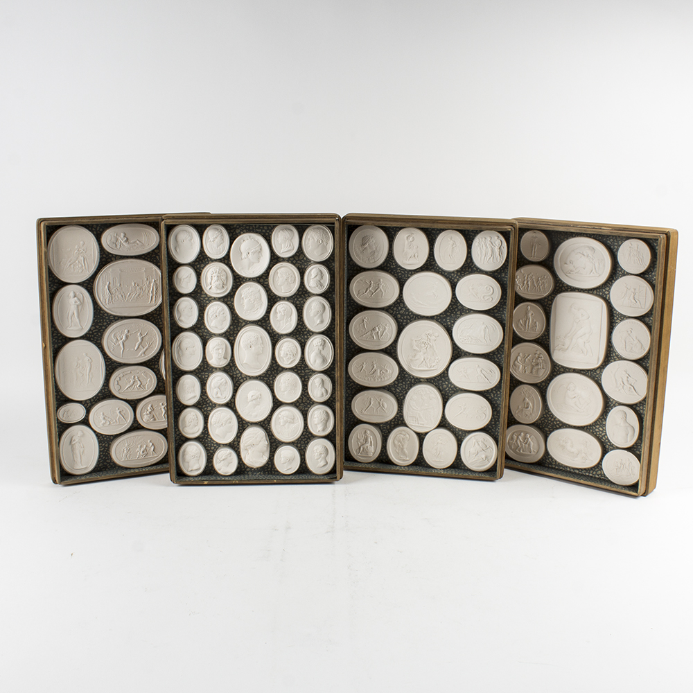 Boxed Collection of Miniature Grand Tour Intagliios