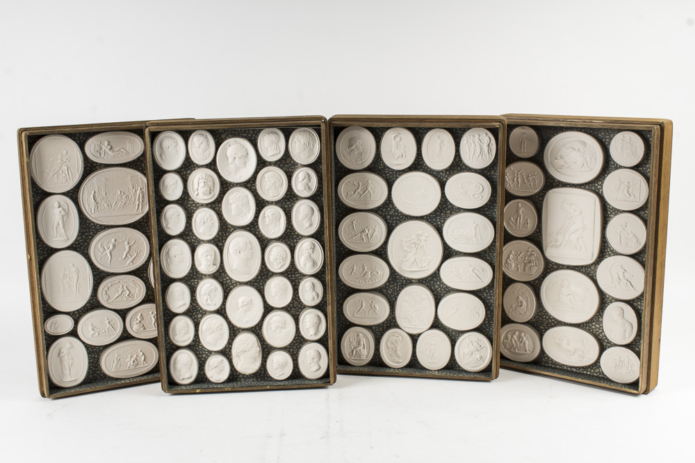 Boxed Collection of Miniature Grand Tour Intagliios