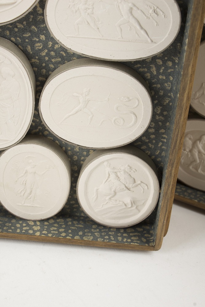 Boxed Collection of Miniature Grand Tour Intagliios