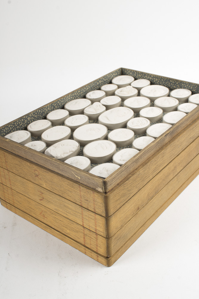 Boxed Collection of Miniature Grand Tour Intagliios