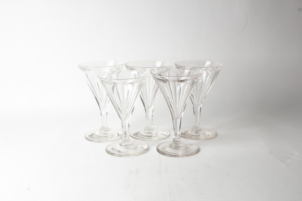 Set of Crystal Stemware