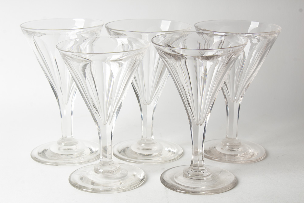 Set of Crystal Stemware