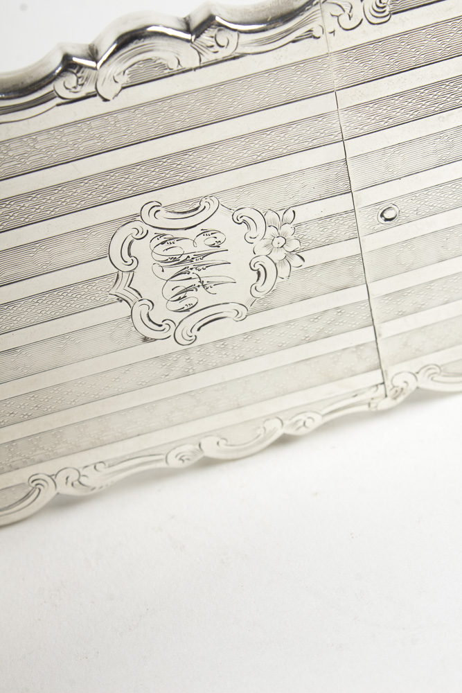 Sterling Silver and Silver Plated Cases and Lined Trinket Box