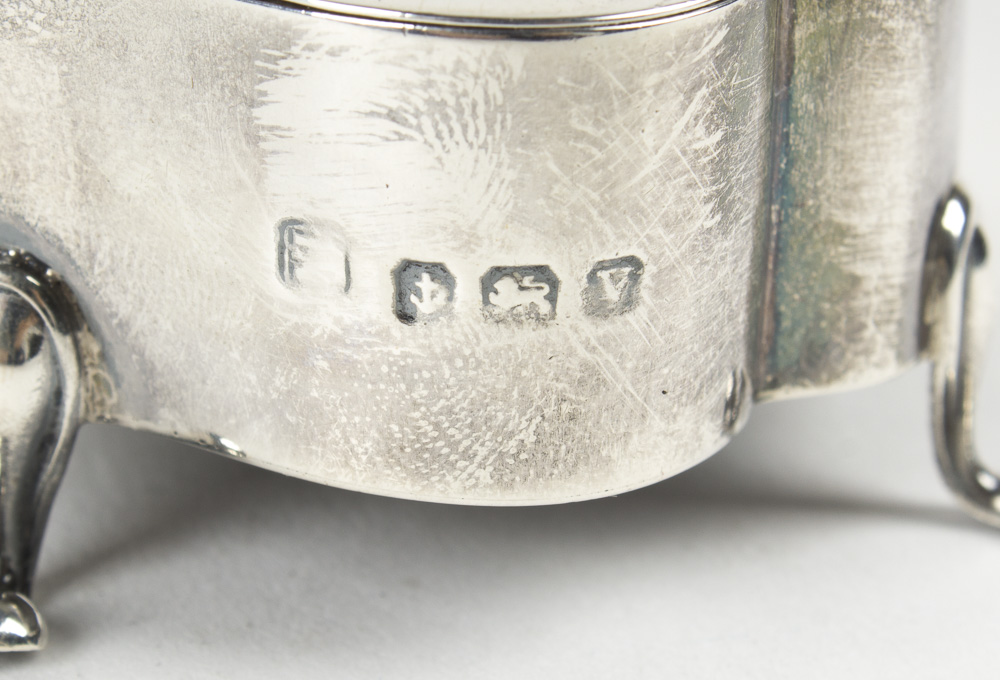 Sterling Silver and Silver Plated Cases and Lined Trinket Box