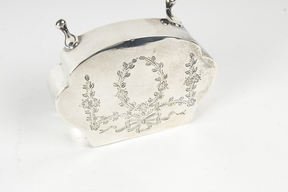 Sterling Silver and Silver Plated Cases and Lined Trinket Box