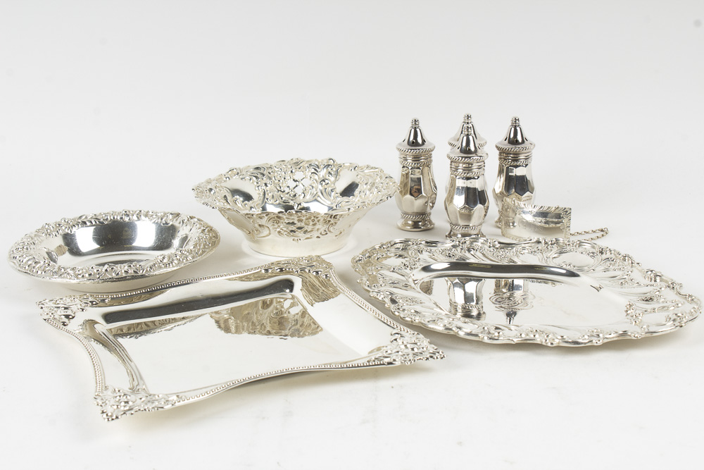 Sterling Silver Tableware Including Gorham