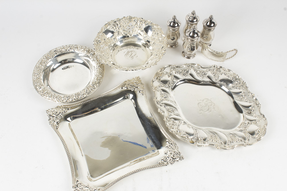 Sterling Silver Tableware Including Gorham