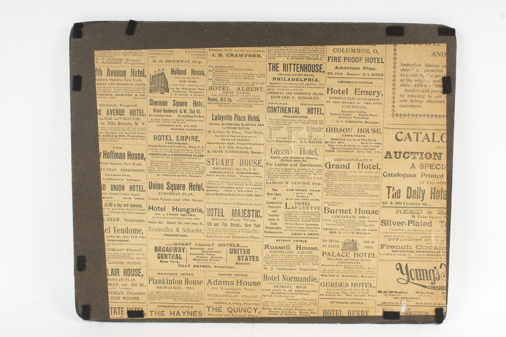 Vintage Blotter with Black, Starr & Frost Sterling Silver Corners