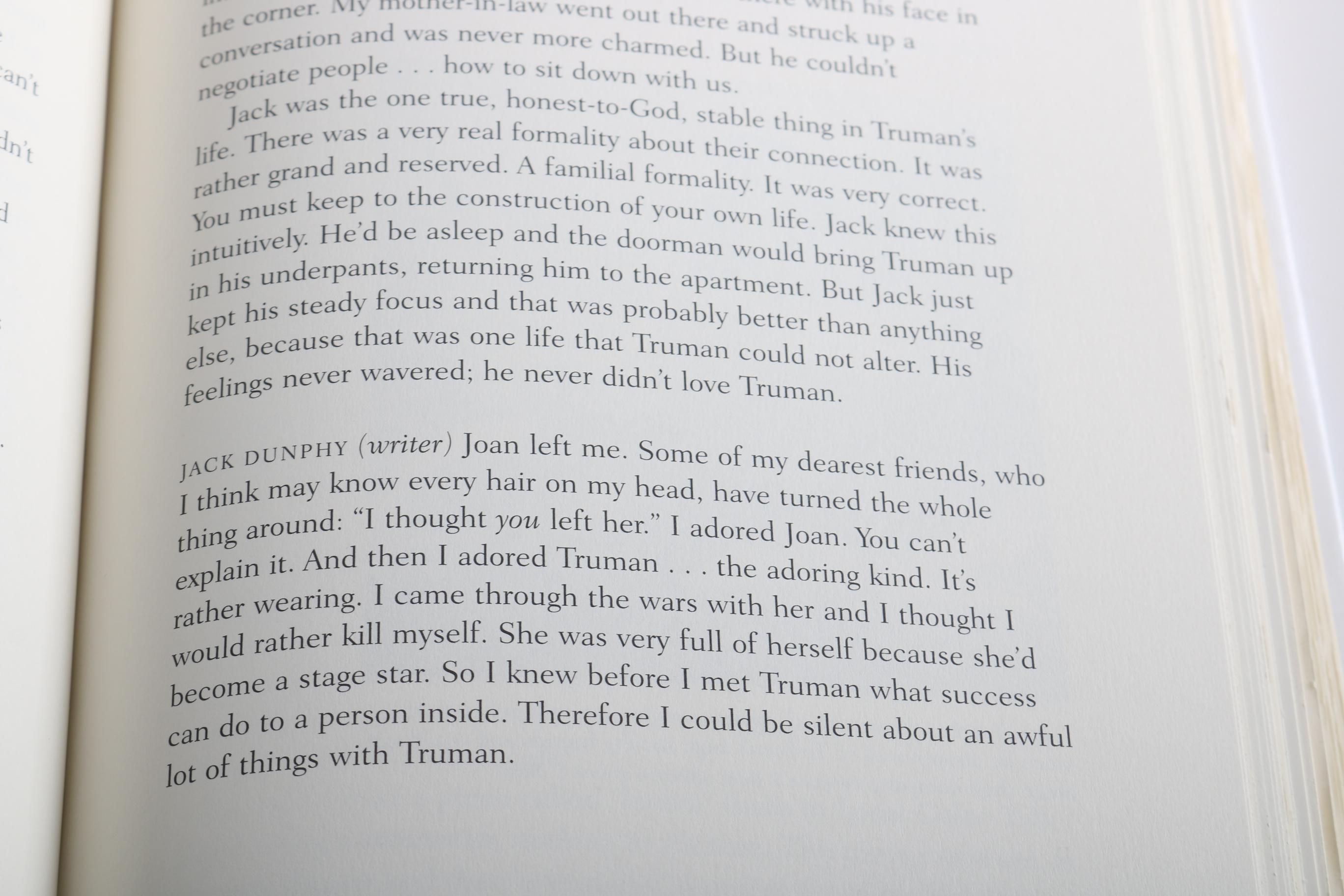 Two First Edition Truman Capote Books