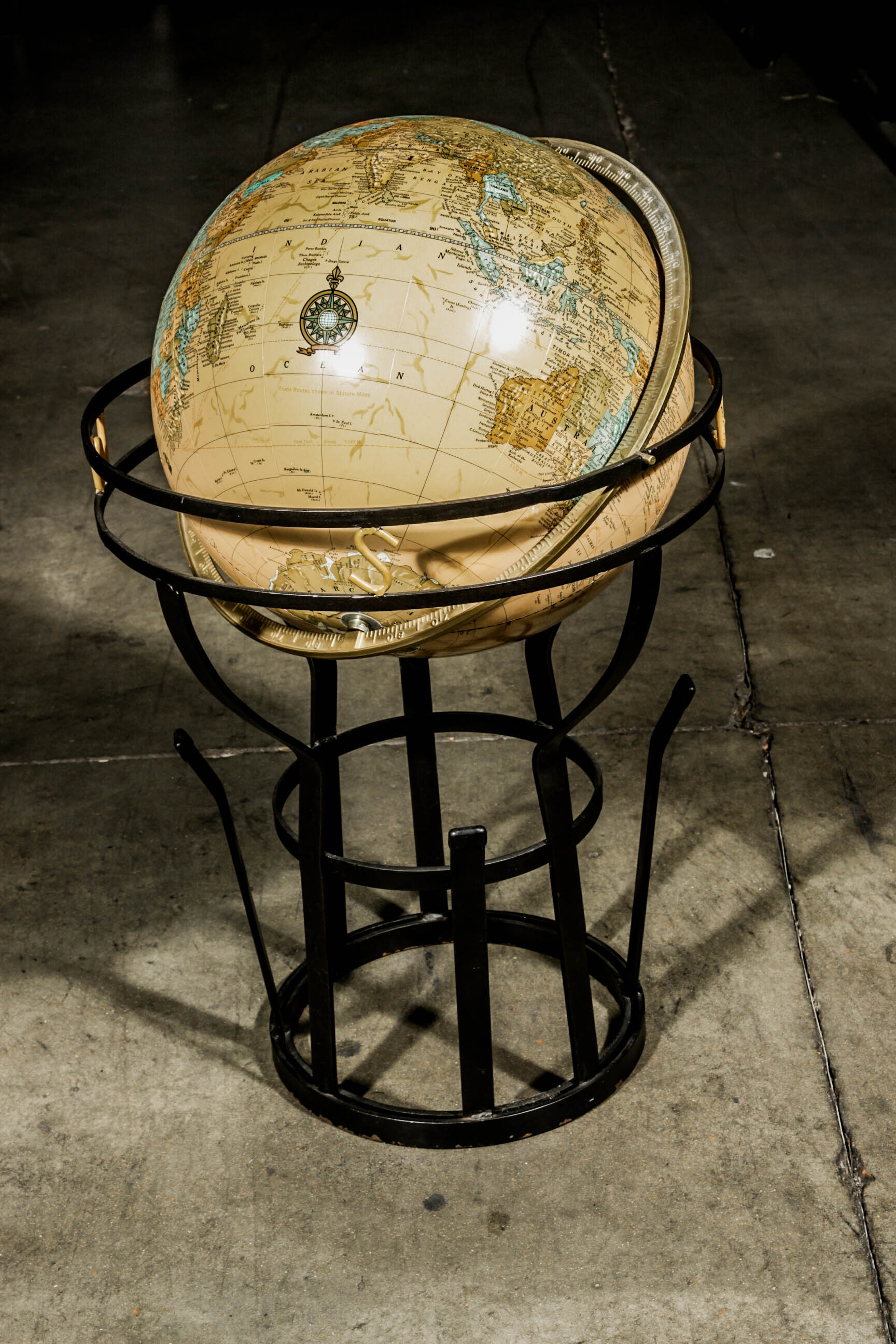 Cram's Imperial World Globe Including Stand