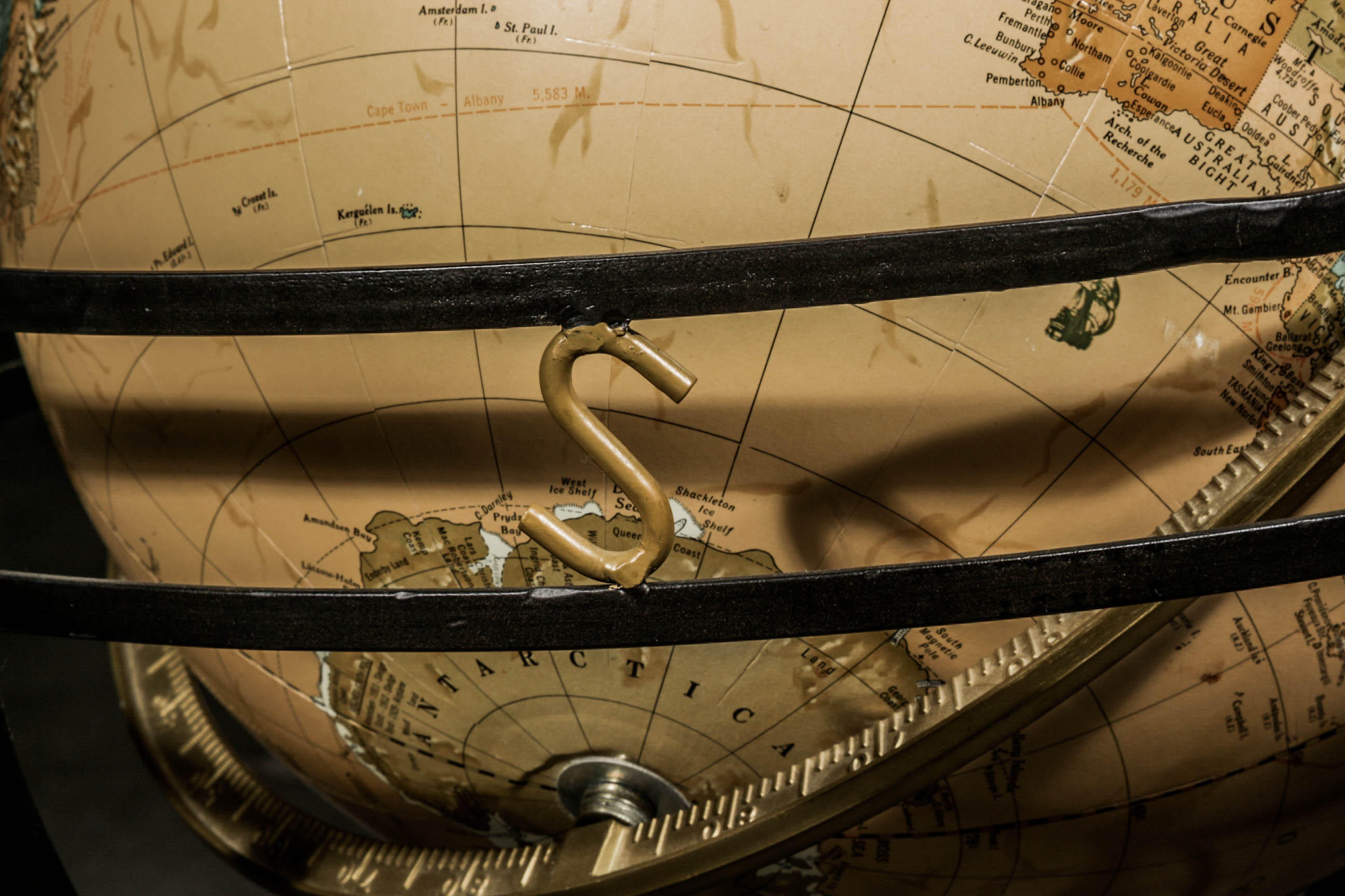 Cram's Imperial World Globe Including Stand