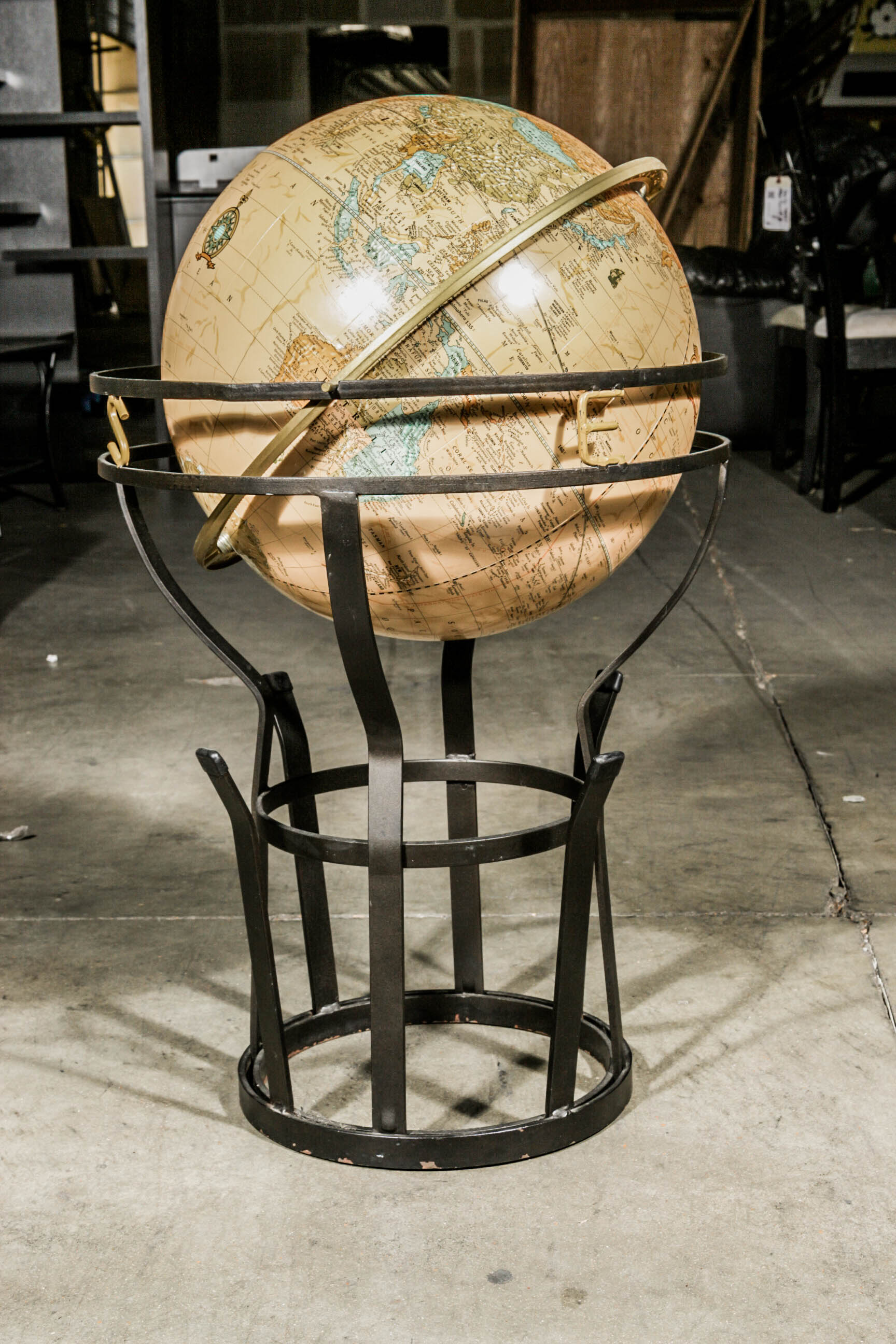 Cram's Imperial World Globe Including Stand