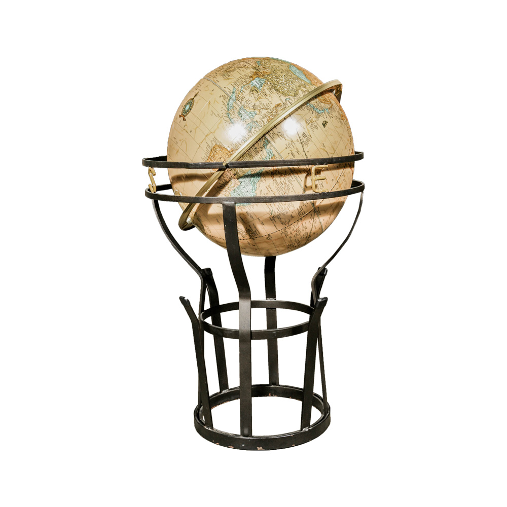 Cram's Imperial World Globe Including Stand