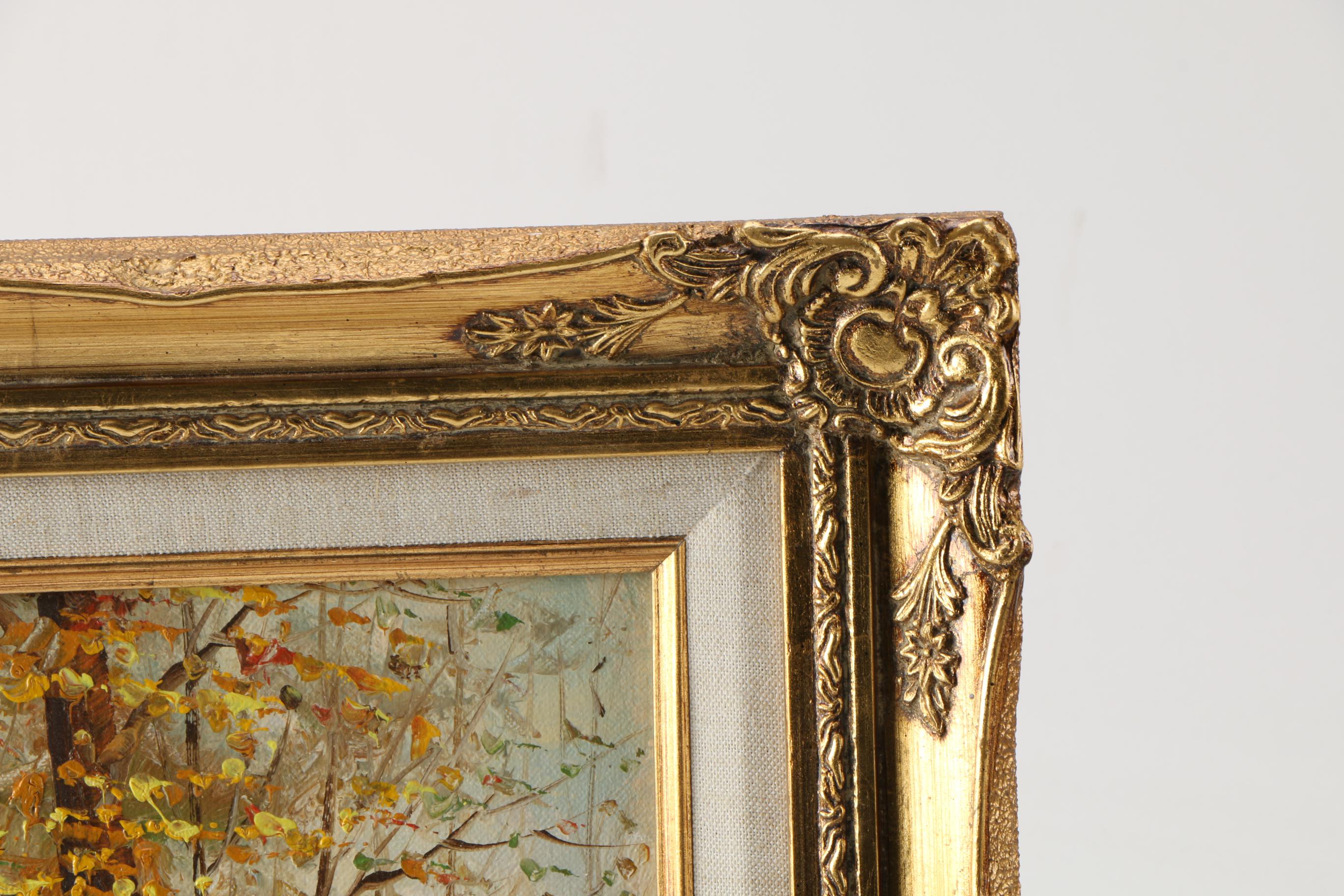 Oil Painting on Canvas of Landscape