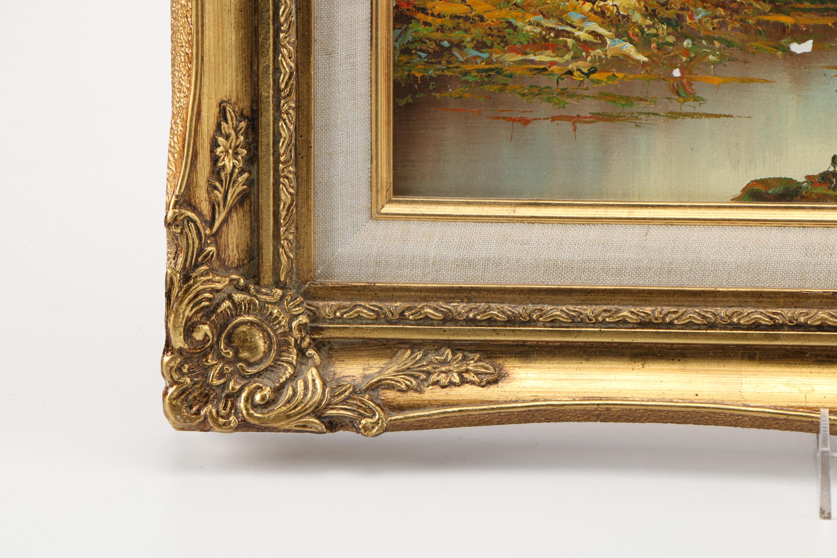 Oil Painting on Canvas of Landscape