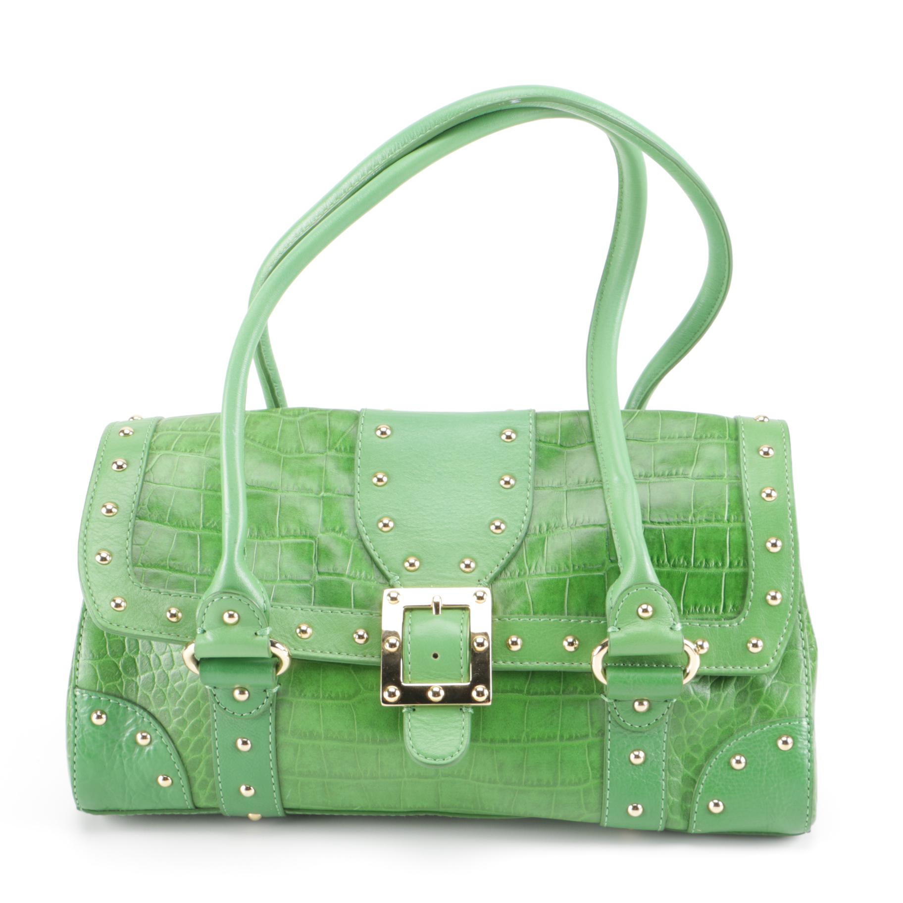 Michaeal Michael Kors Green Shoulder Bag