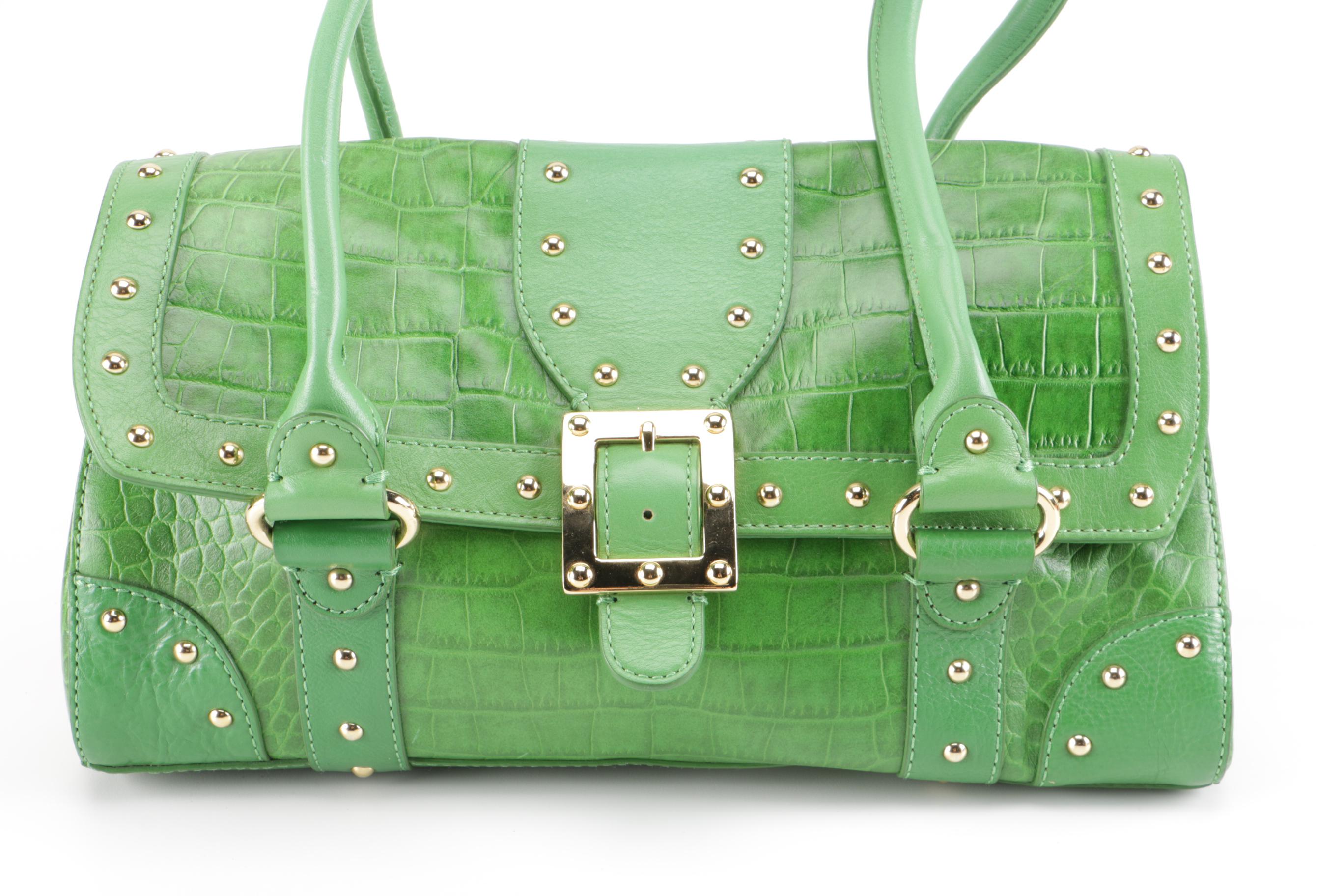 Michaeal Michael Kors Green Shoulder Bag