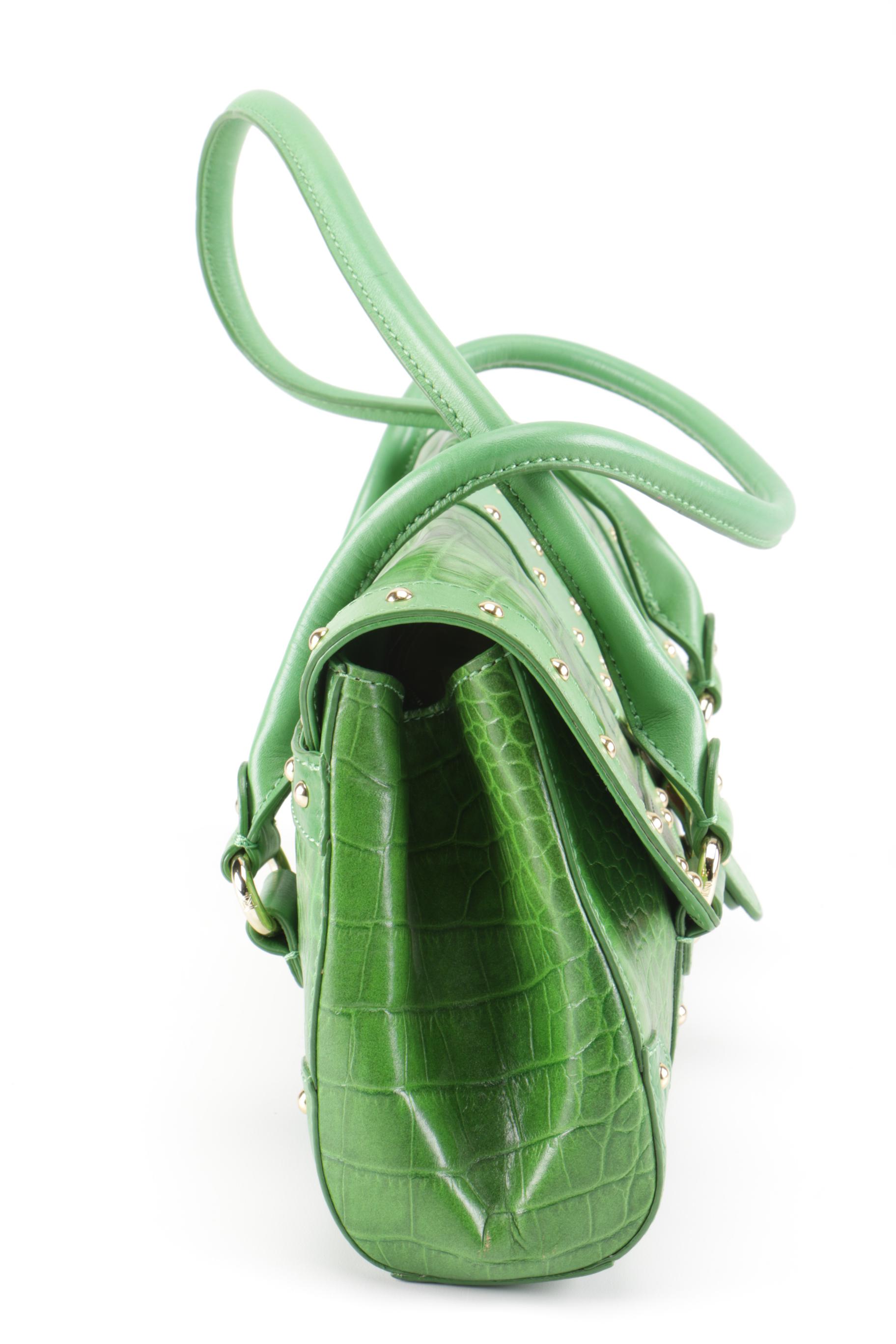 Michaeal Michael Kors Green Shoulder Bag