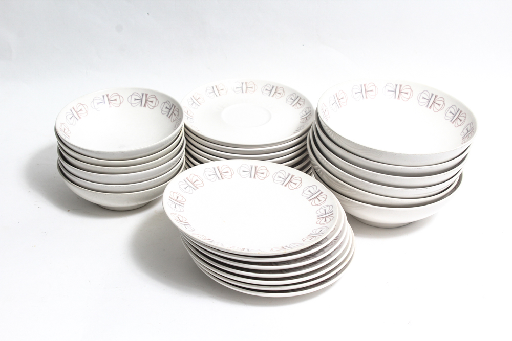 Vintage Franciscan Whitestone Ware "Merry-Go-Round"