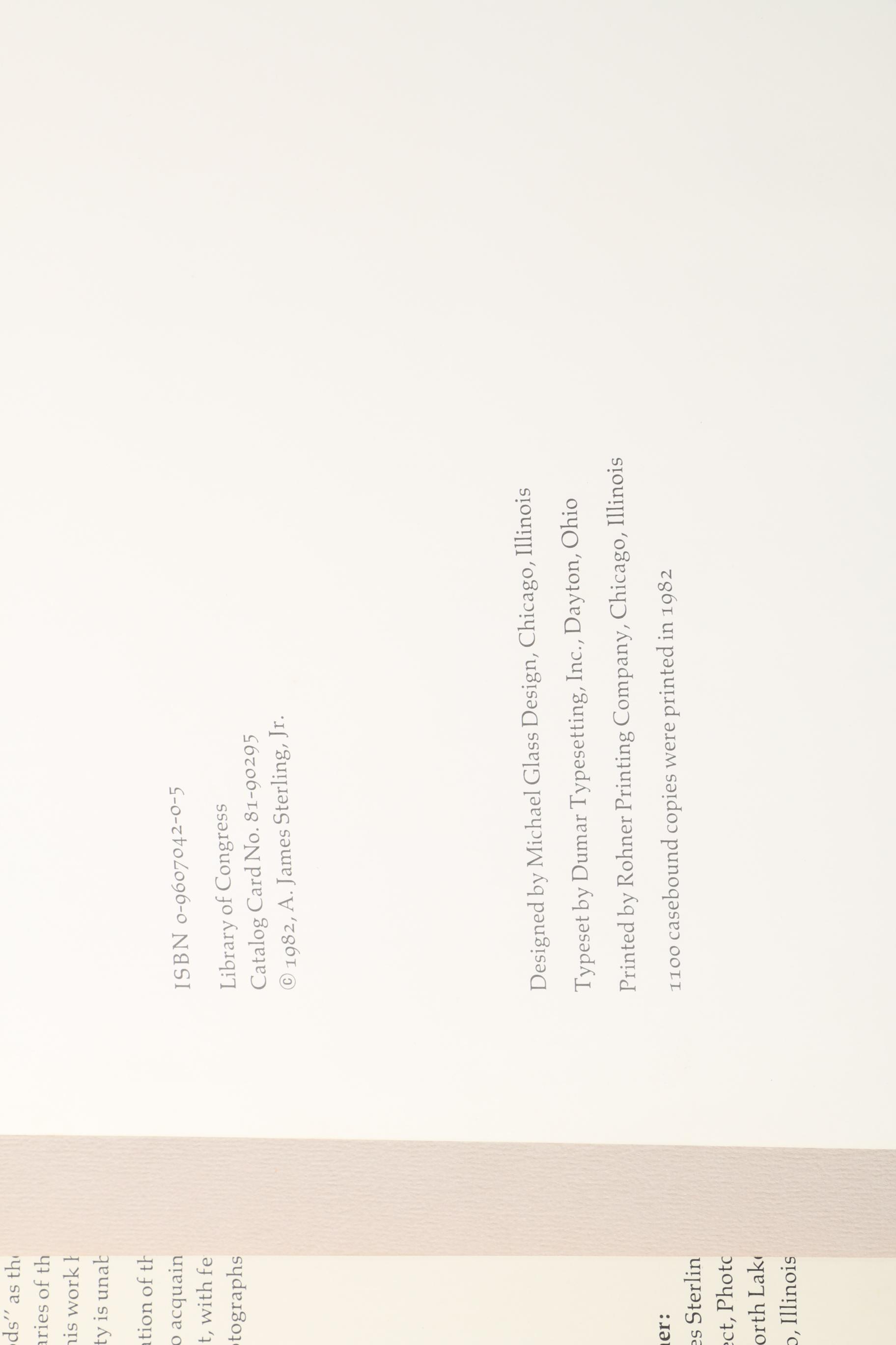 1982 "Close To Home: Photographs by A. James Sterling Jr."