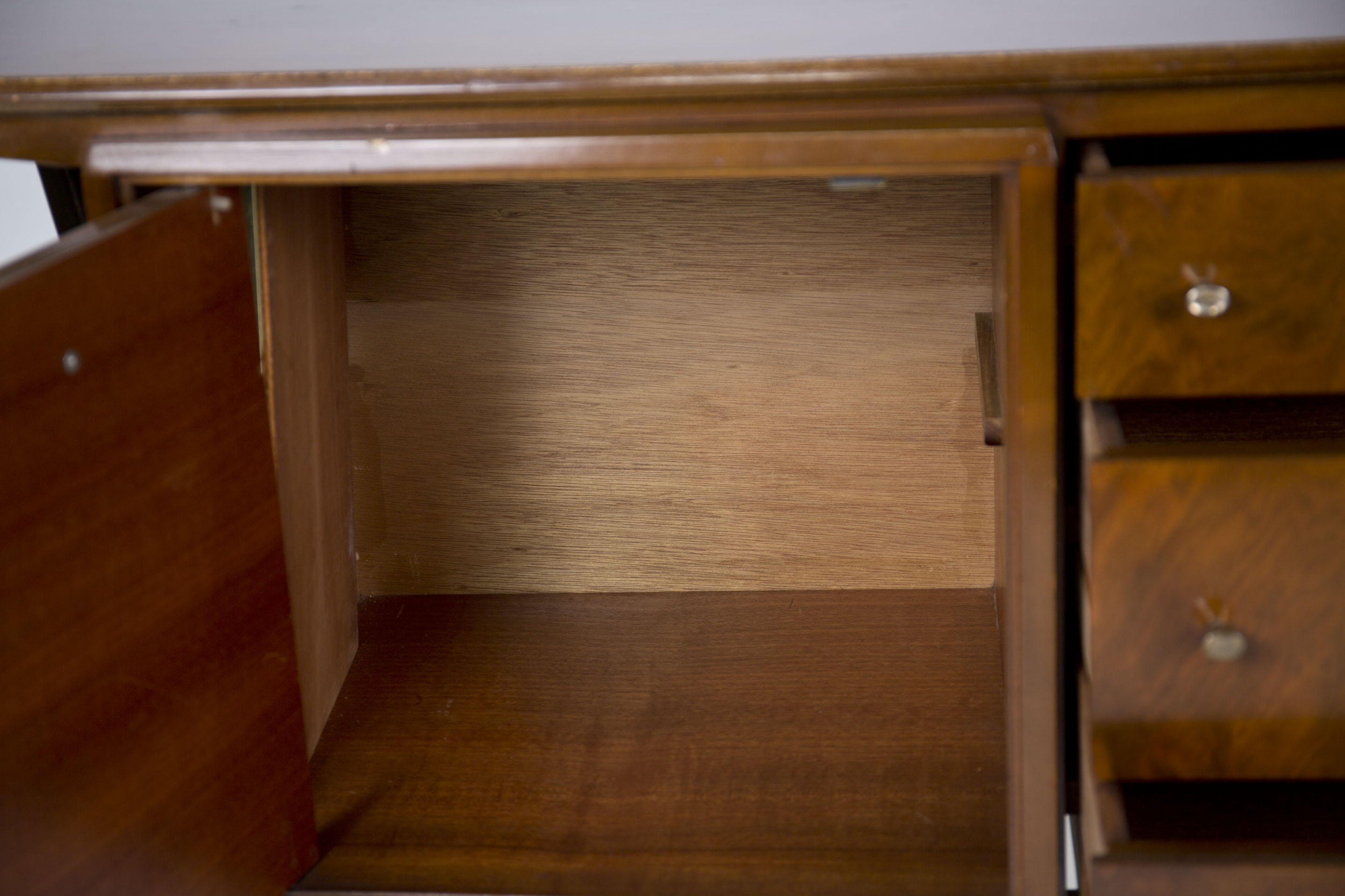 Mid Century Modern Mahogany Side Board