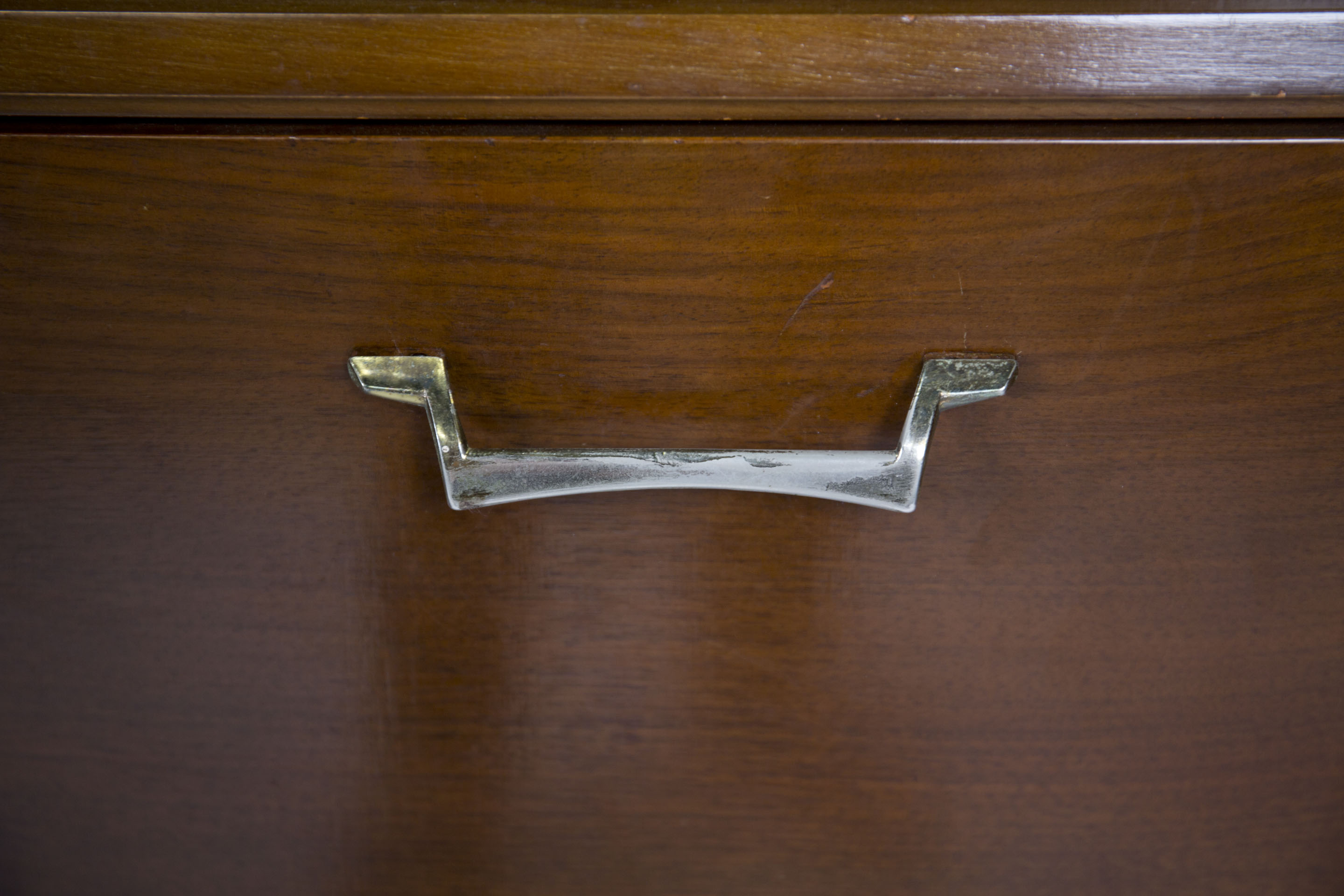 Mid Century Modern Mahogany Side Board