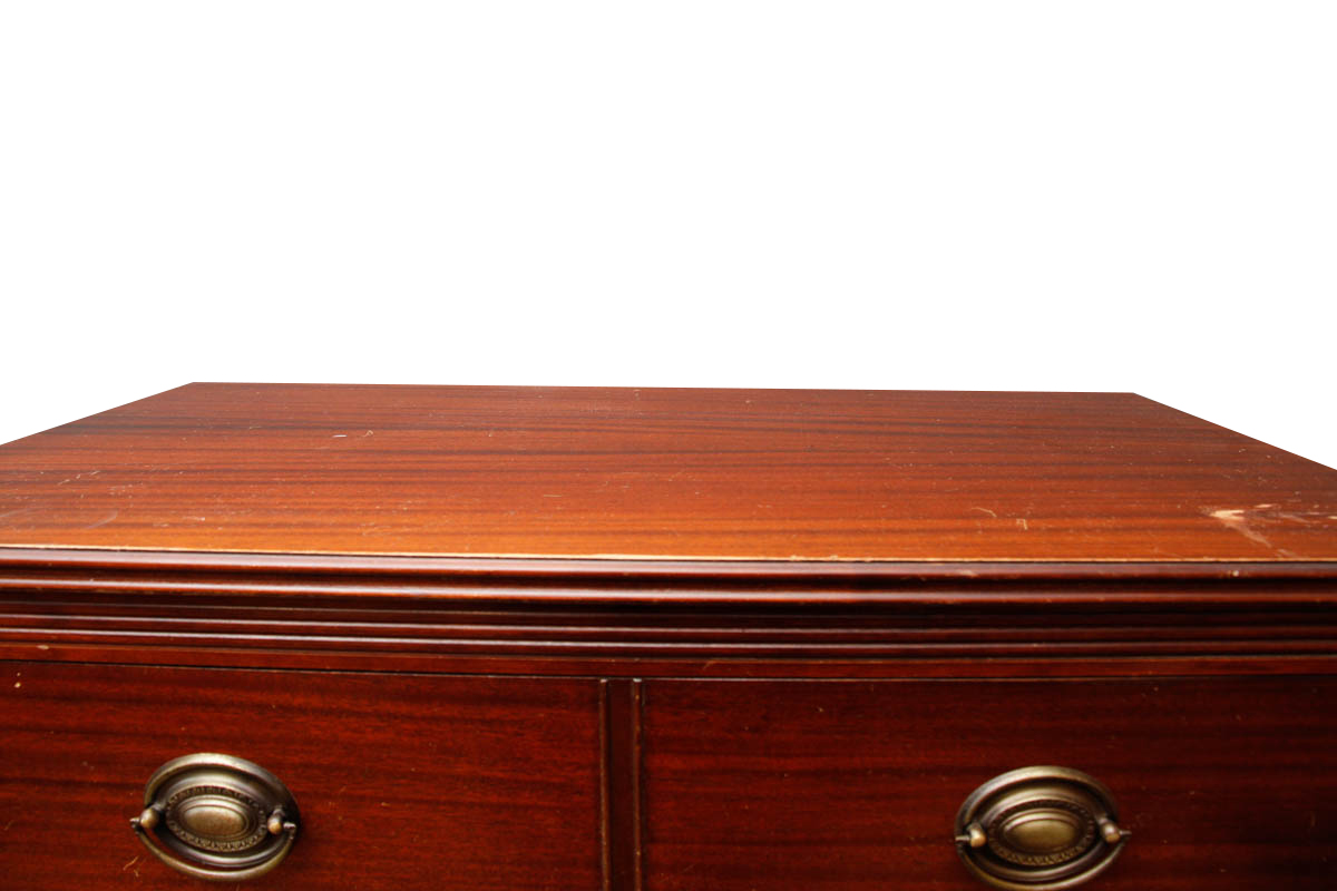 Vintage Hepplewhite Style Mahogany Chest of Drawers