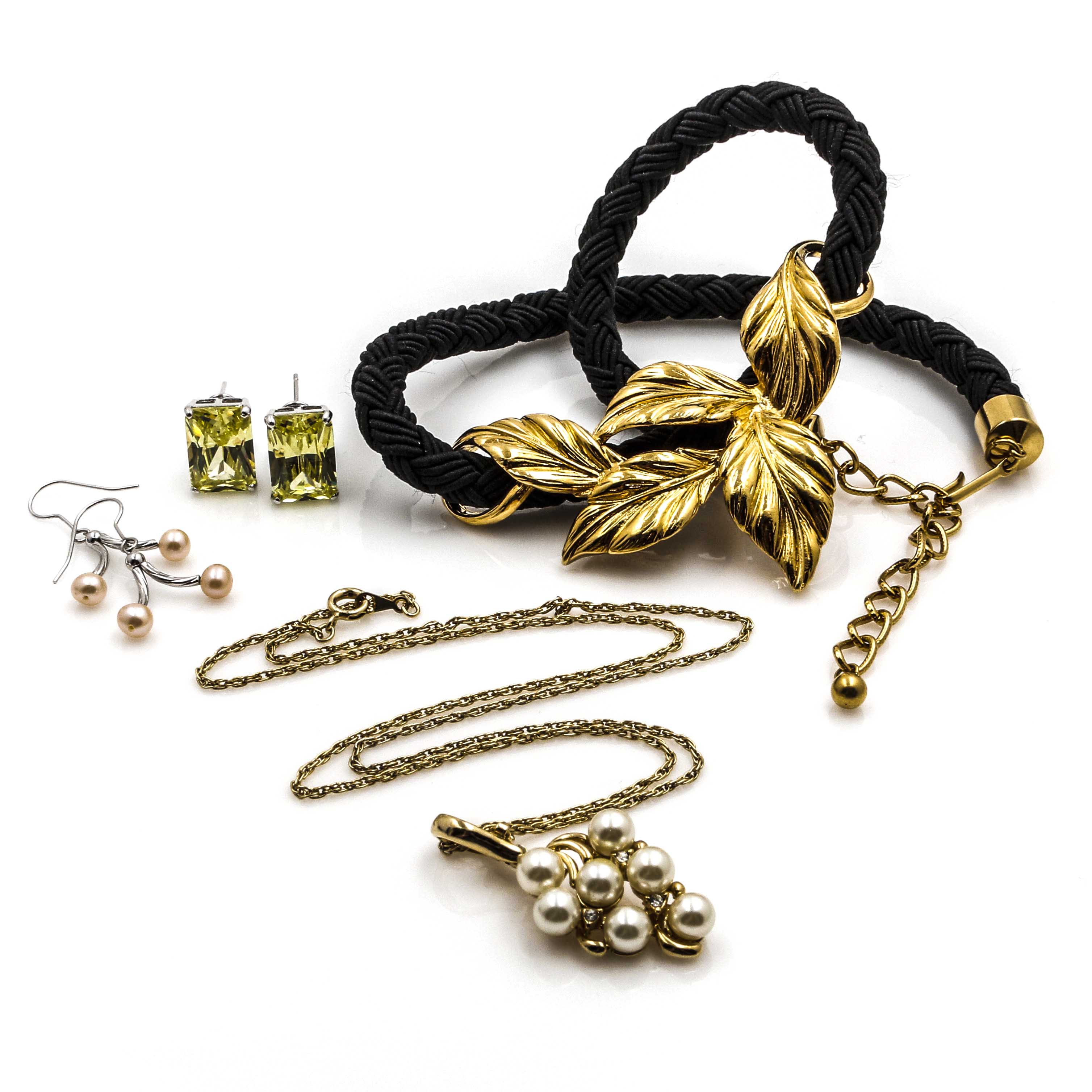 Costume Necklaces and Earrings