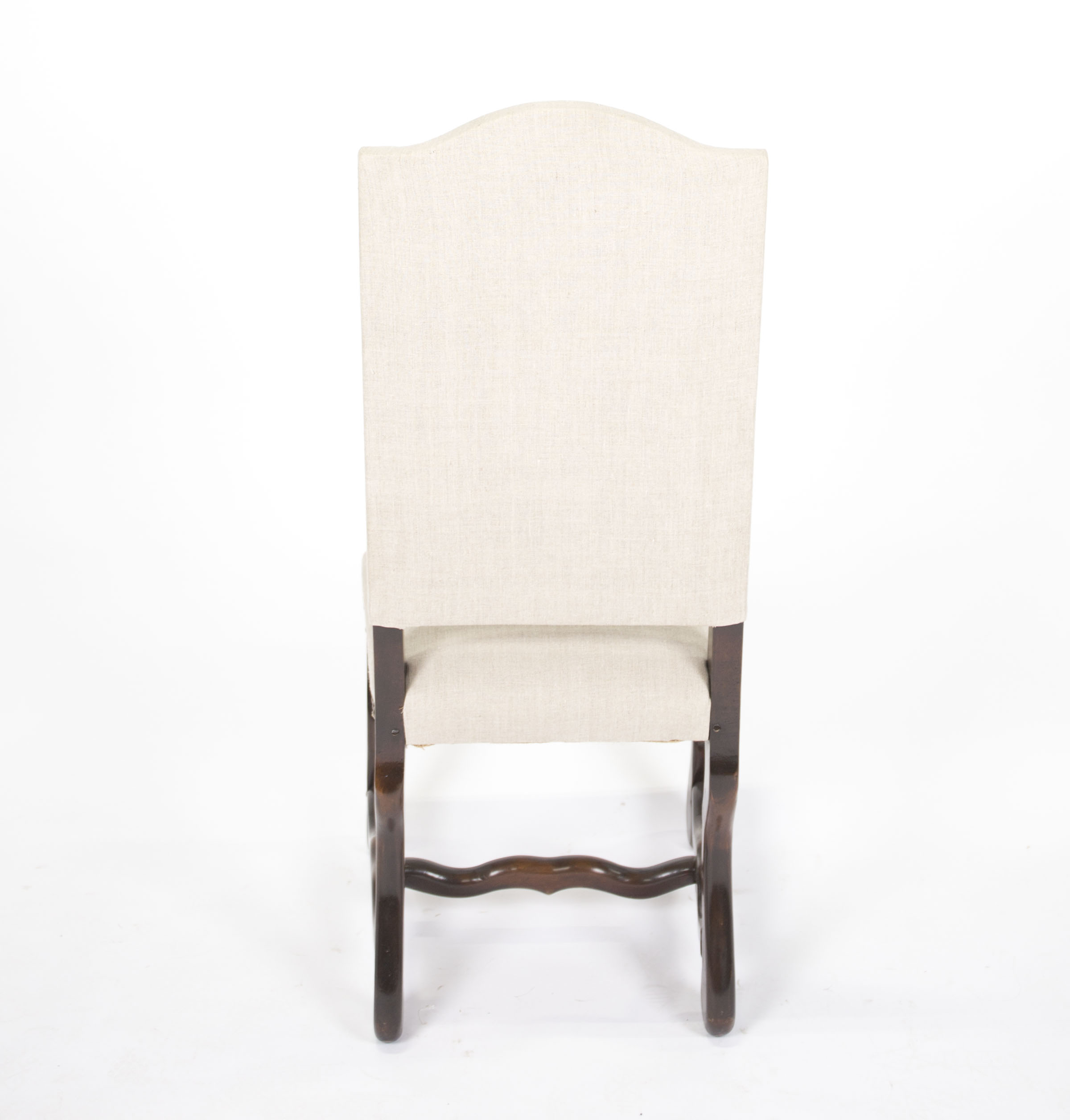 Louis XIII Style Side Chair by Os De Mouton