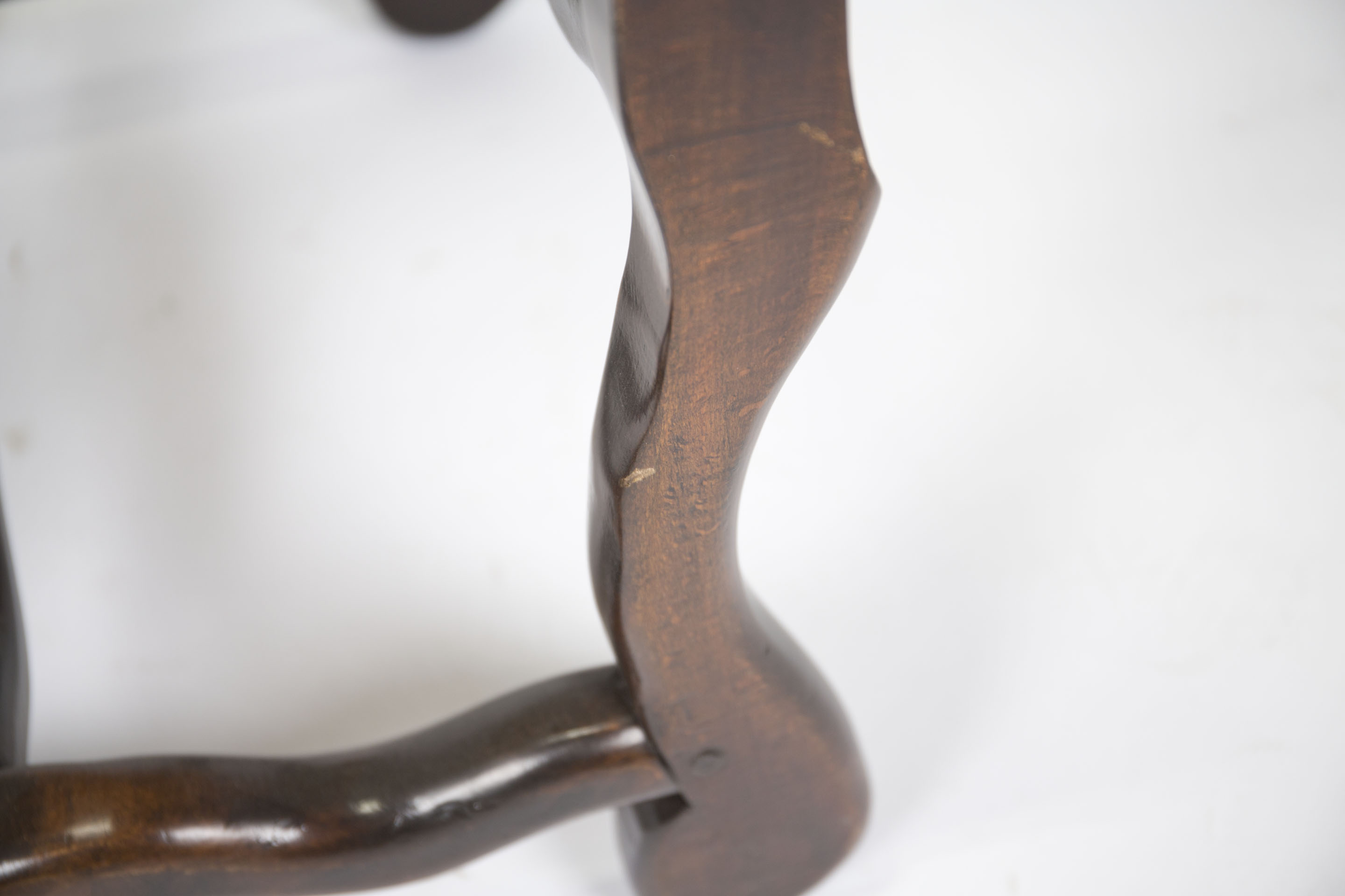 Louis XIII Style Side Chair by Os De Mouton