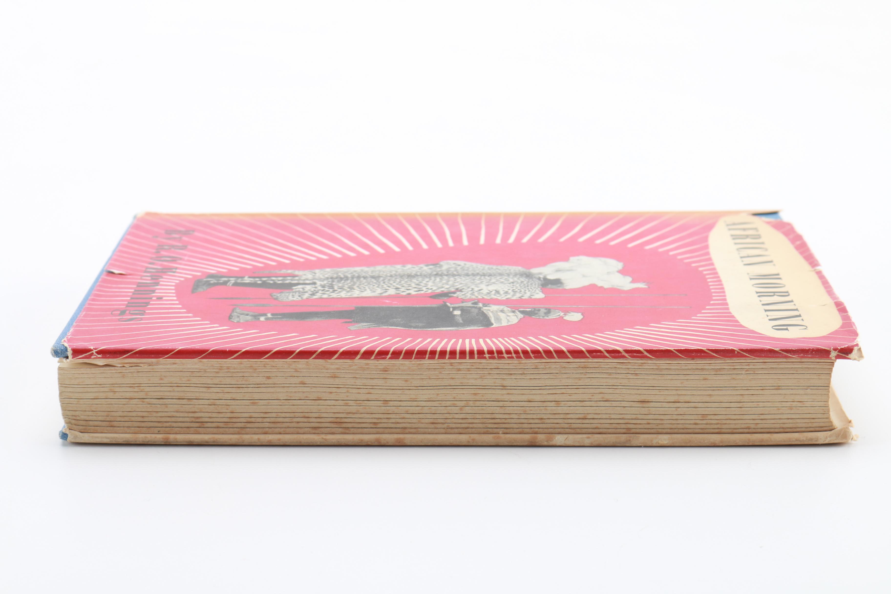 1951 First Edition of "African Morning"