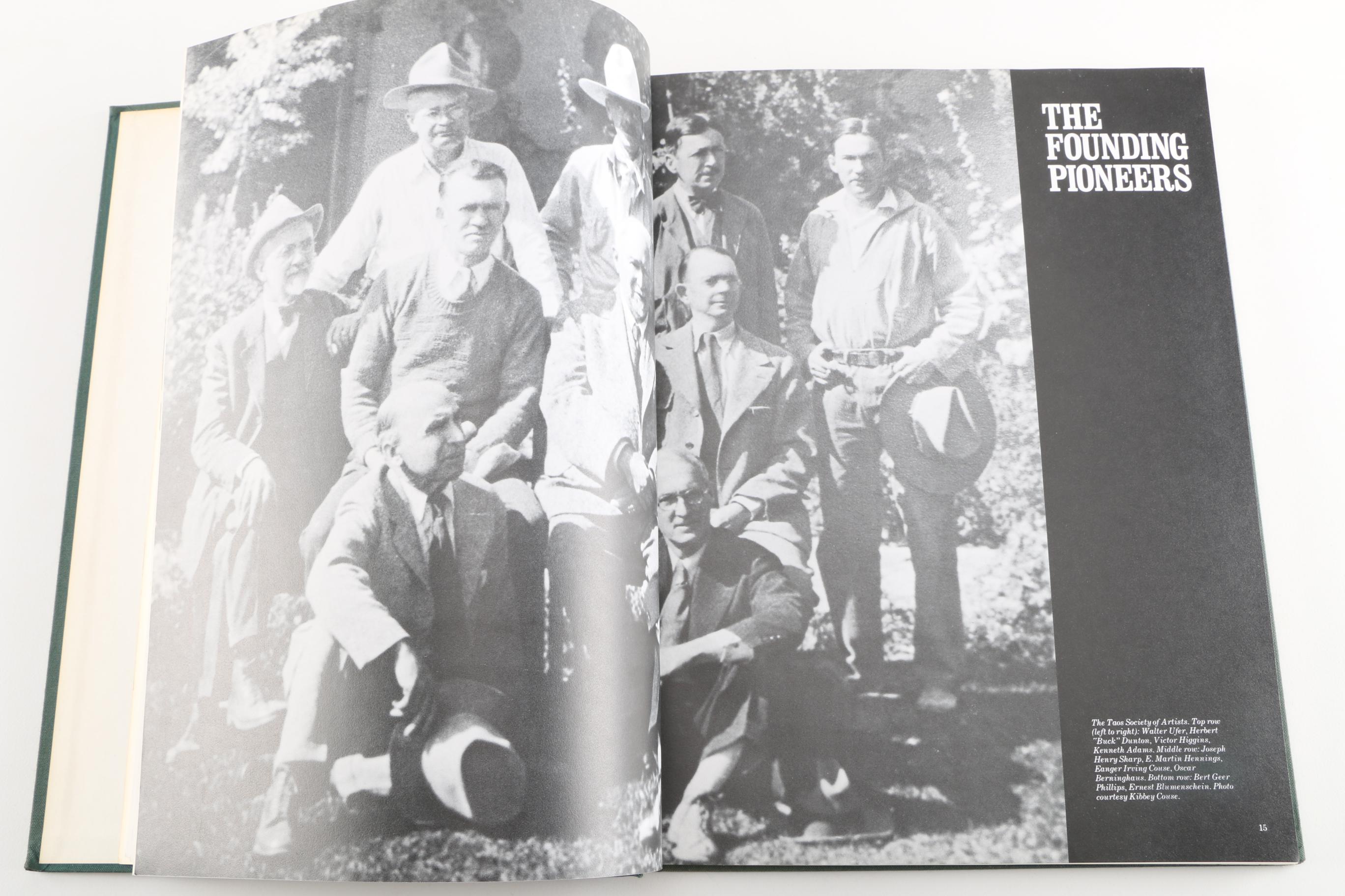 1980 First Printing "The Legendary Artists of Taos" by Mary Carroll Nelson