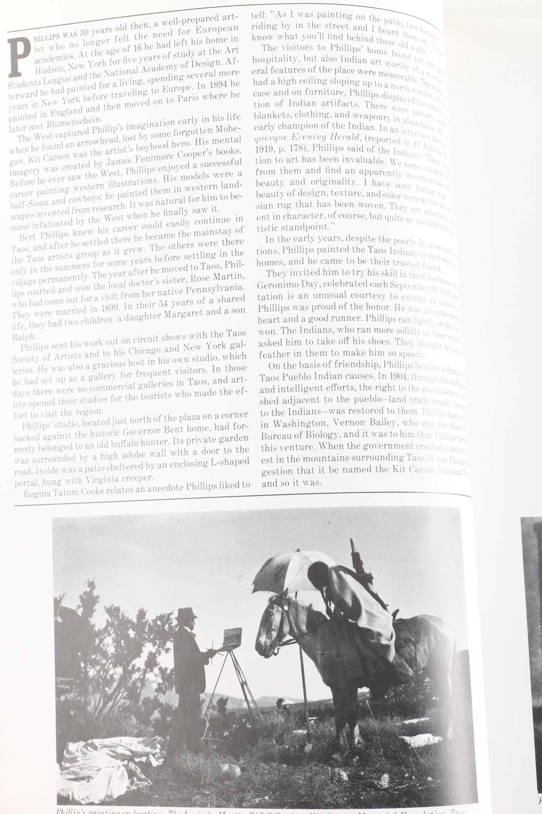 1980 First Printing "The Legendary Artists of Taos" by Mary Carroll Nelson