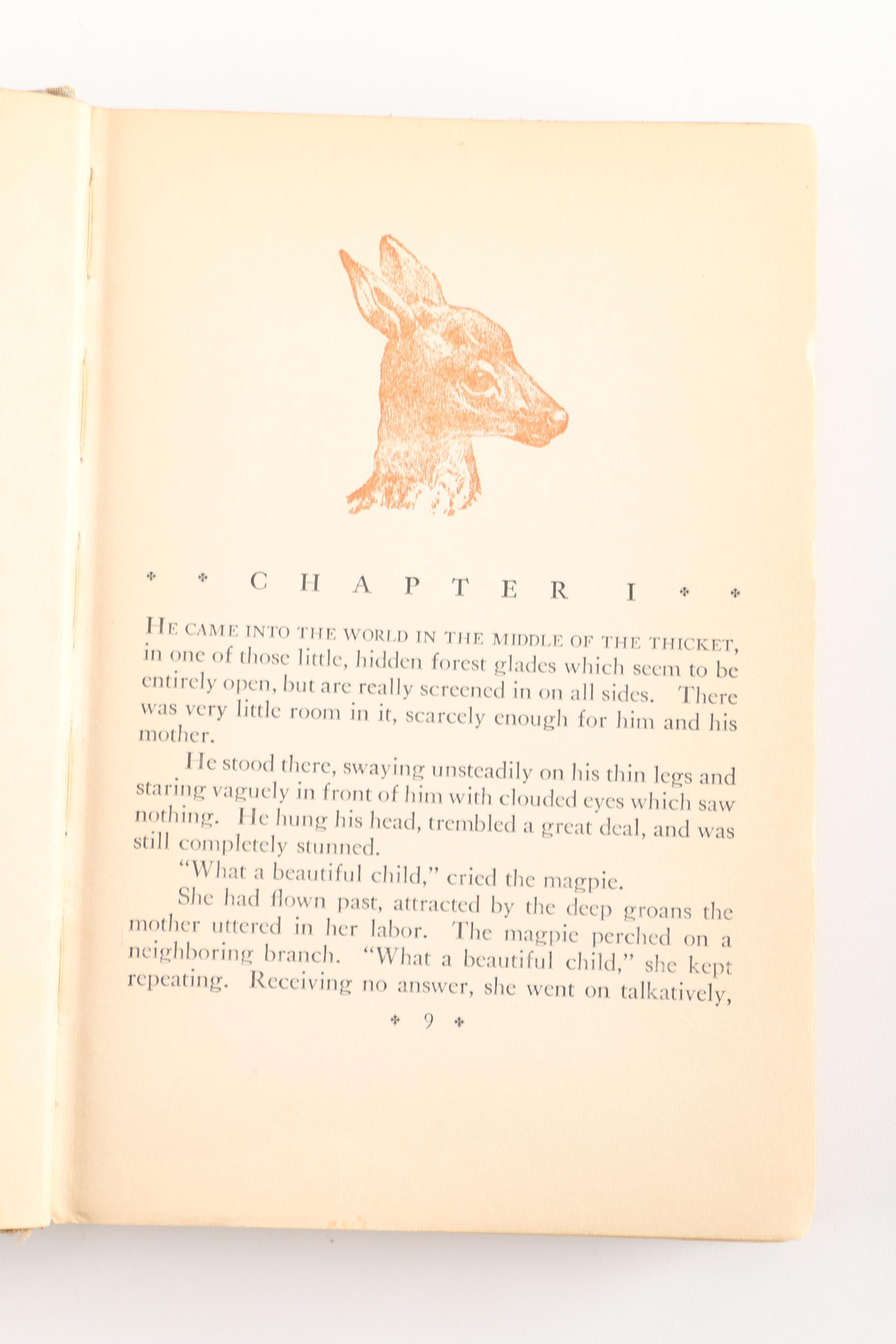 1931 "Bambi" by Felix Salten