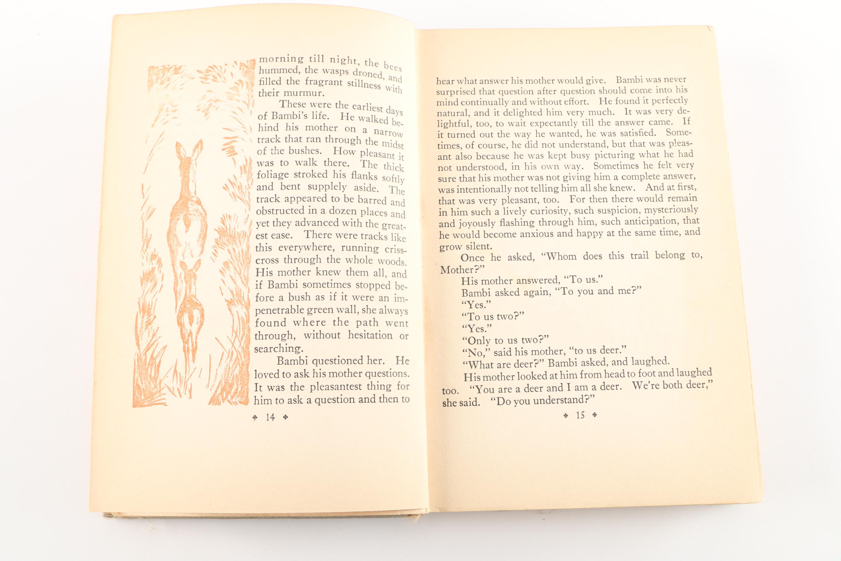 1931 "Bambi" by Felix Salten