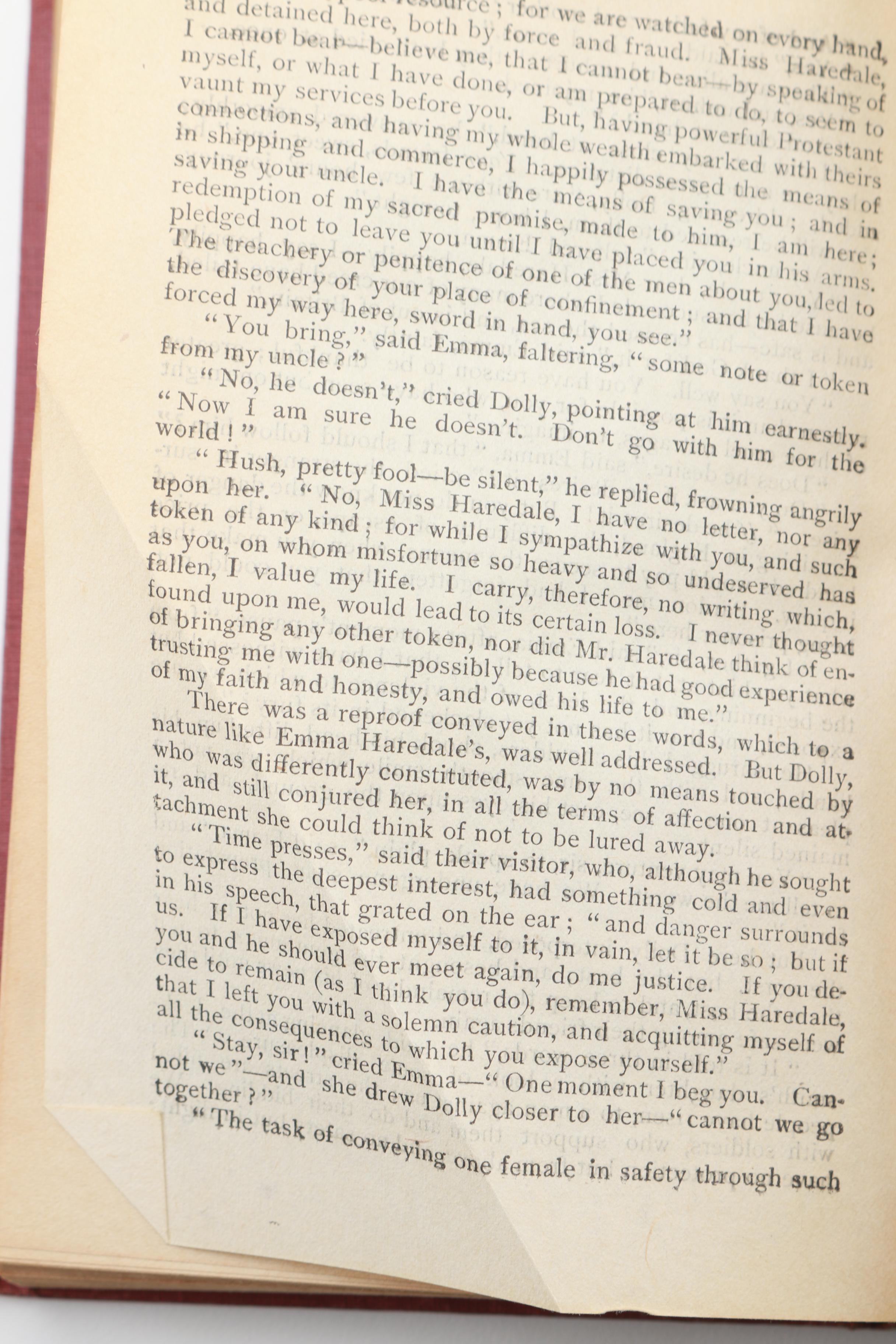 Vintage Edition of "Barnaby Rudge" with Illustrated Cover