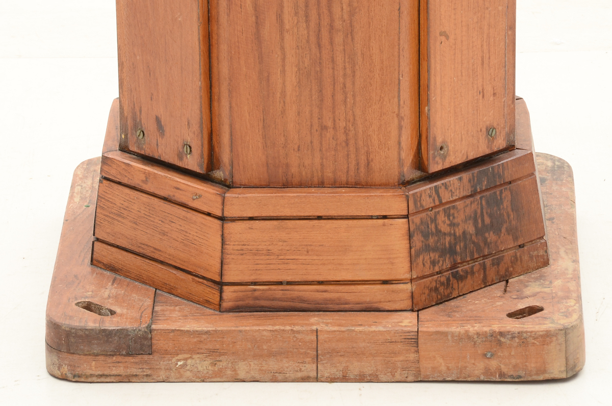 Wood and Brass Ship's Binnacle
