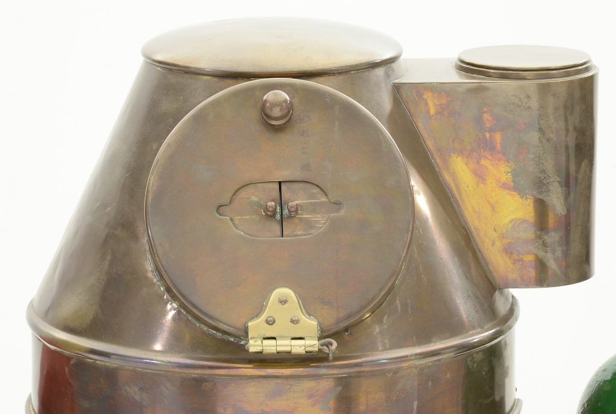 Wood and Brass Ship's Binnacle