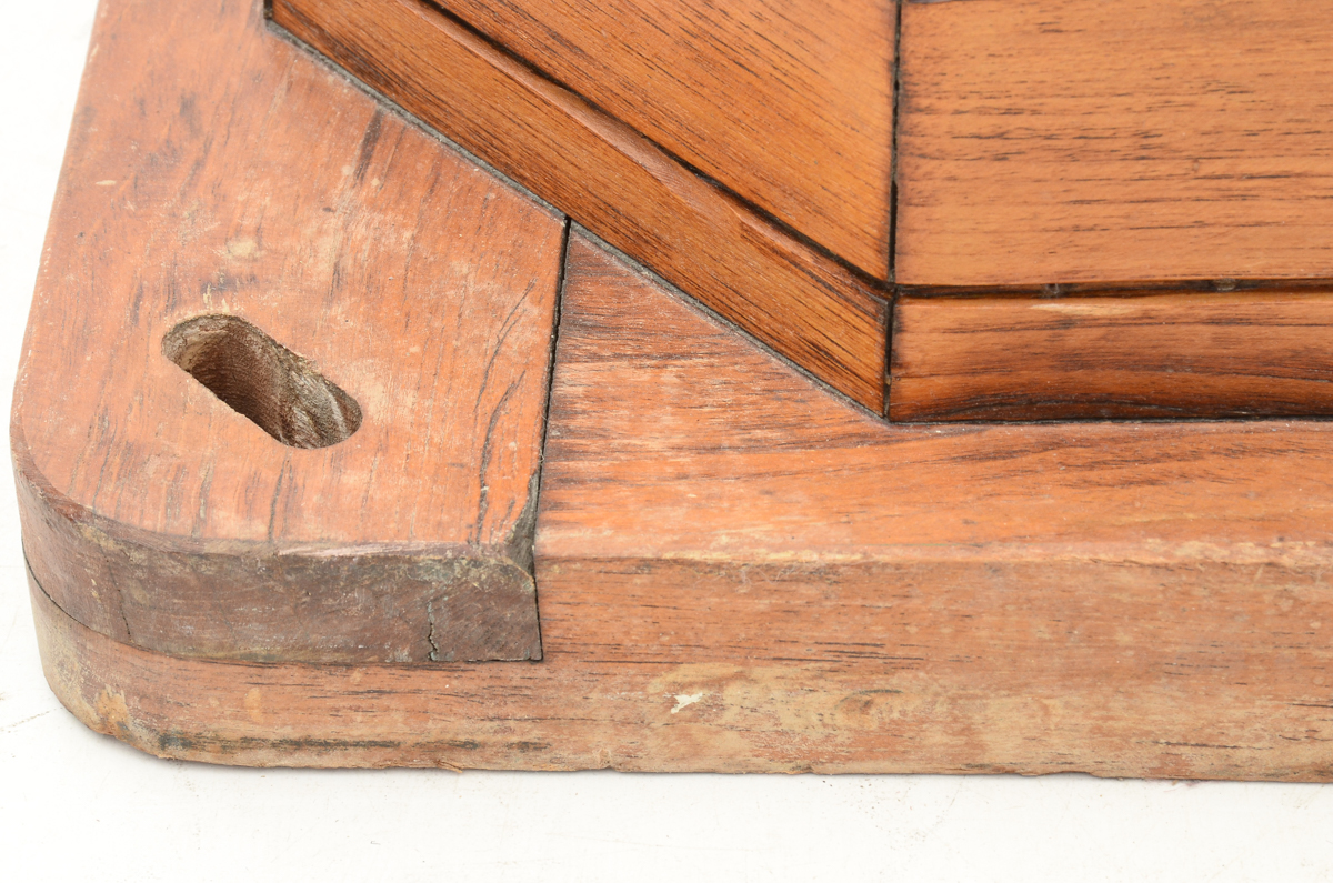 Wood and Brass Ship's Binnacle
