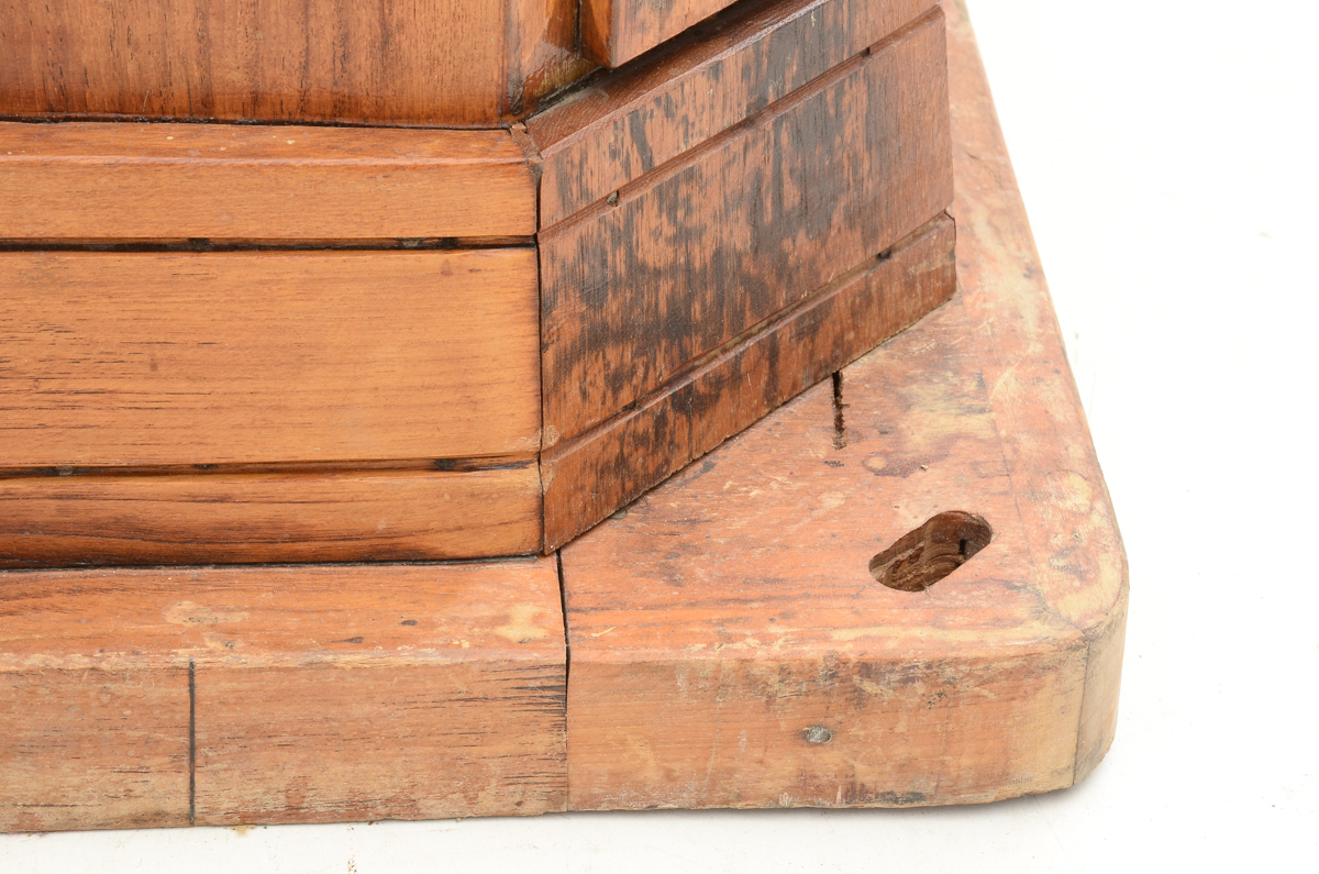 Wood and Brass Ship's Binnacle