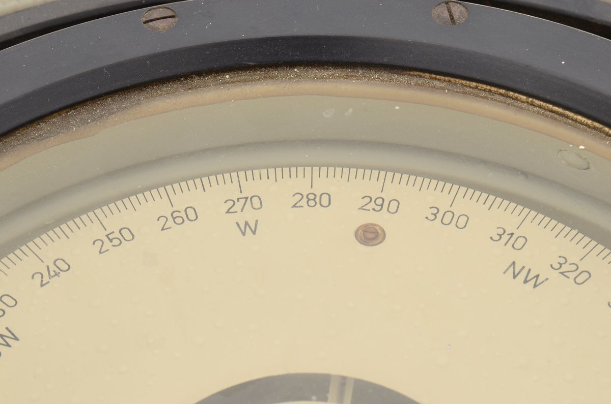 Wood and Brass Ship's Binnacle